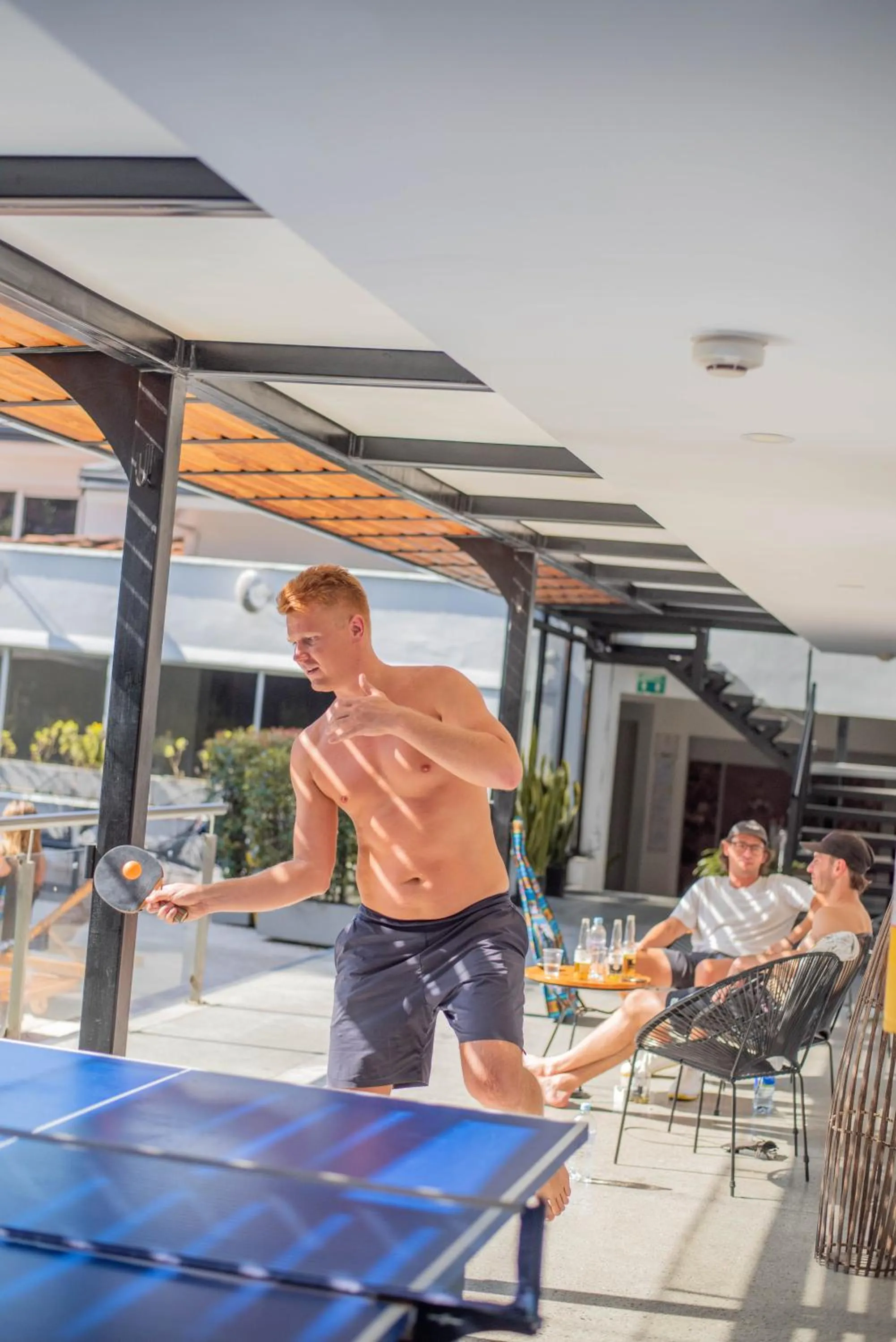 Game Room in Medellín Vibes Hostel