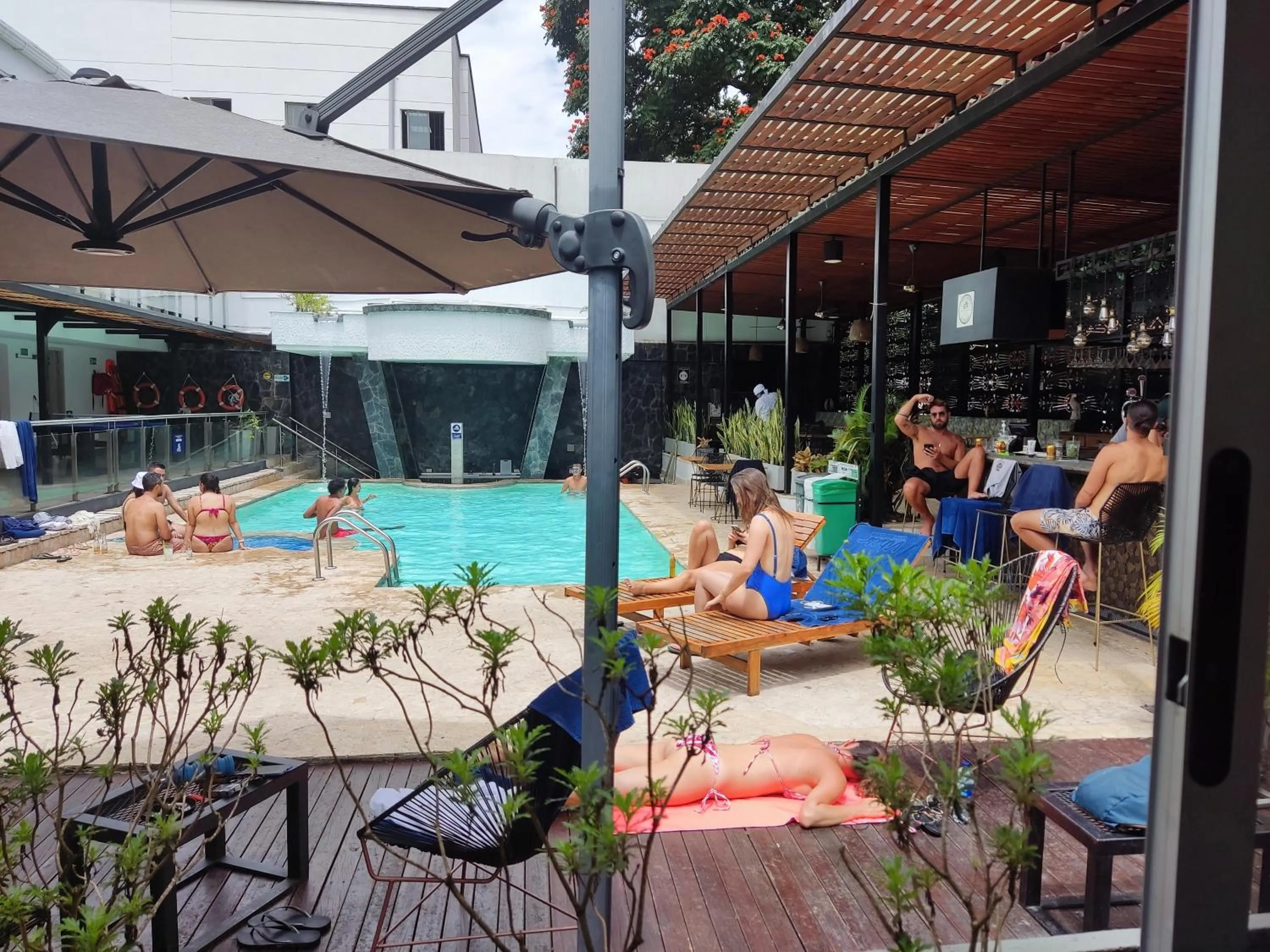 Property building in Medellín Vibes Hostel