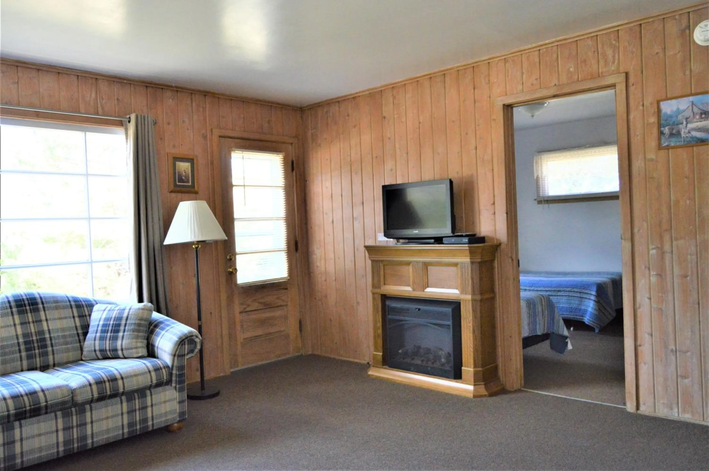 Living room in Baileys Sunset Cottages