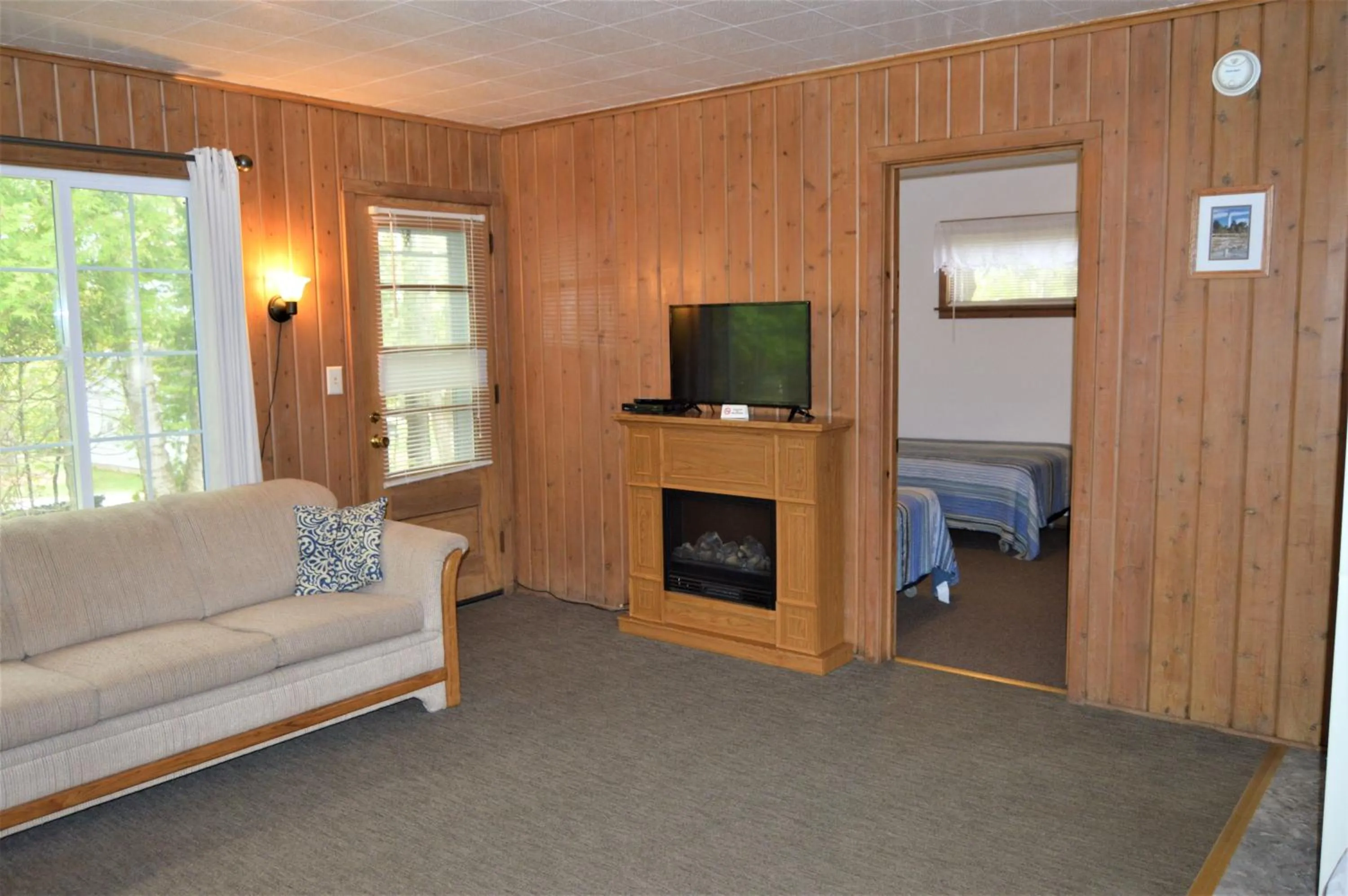 Living room in Baileys Sunset Cottages