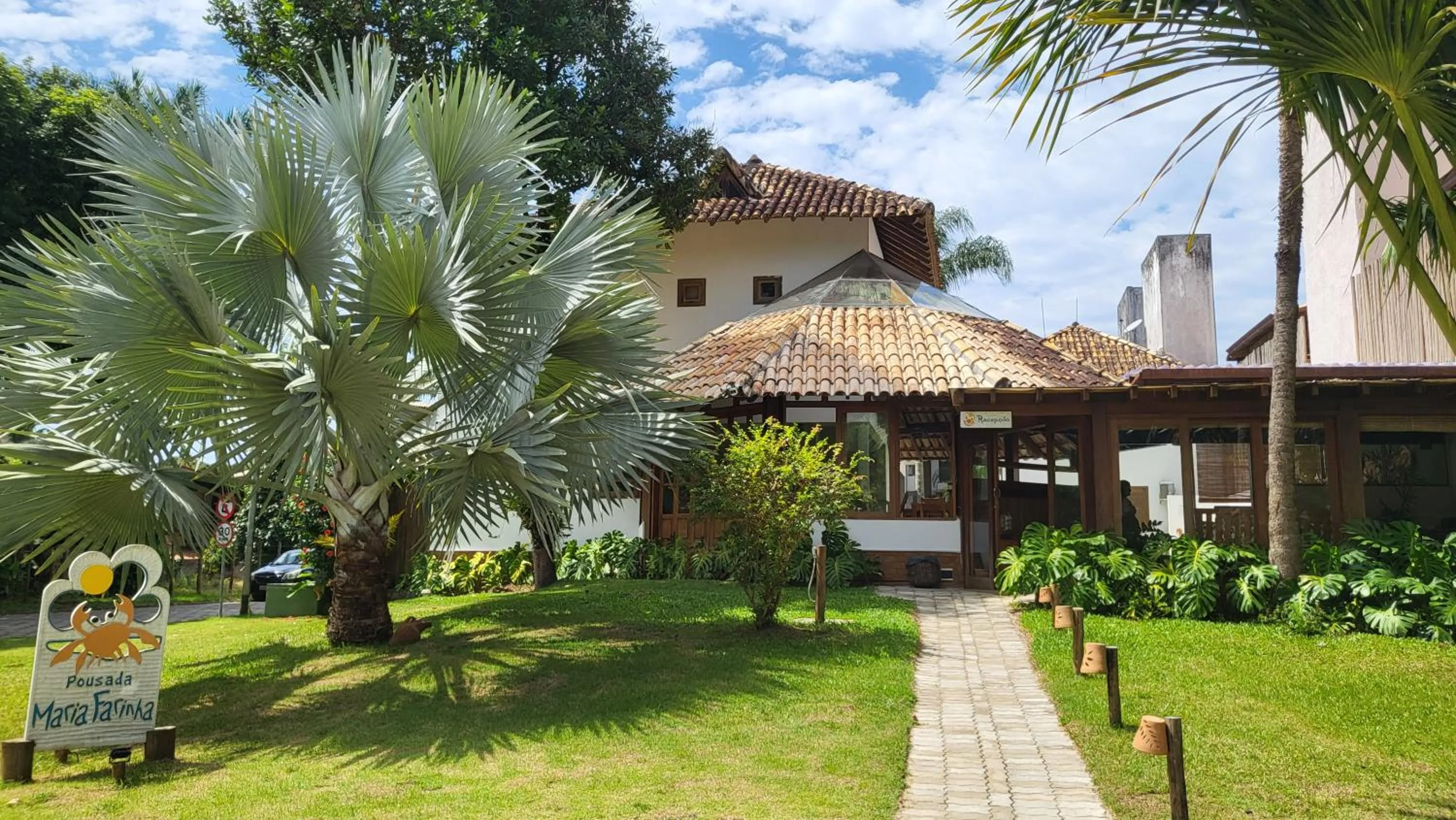 Property building in Pousada Maria Farinha