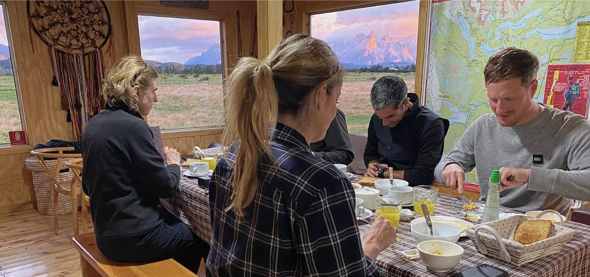 Vista al Paine - Refugio de Aventura