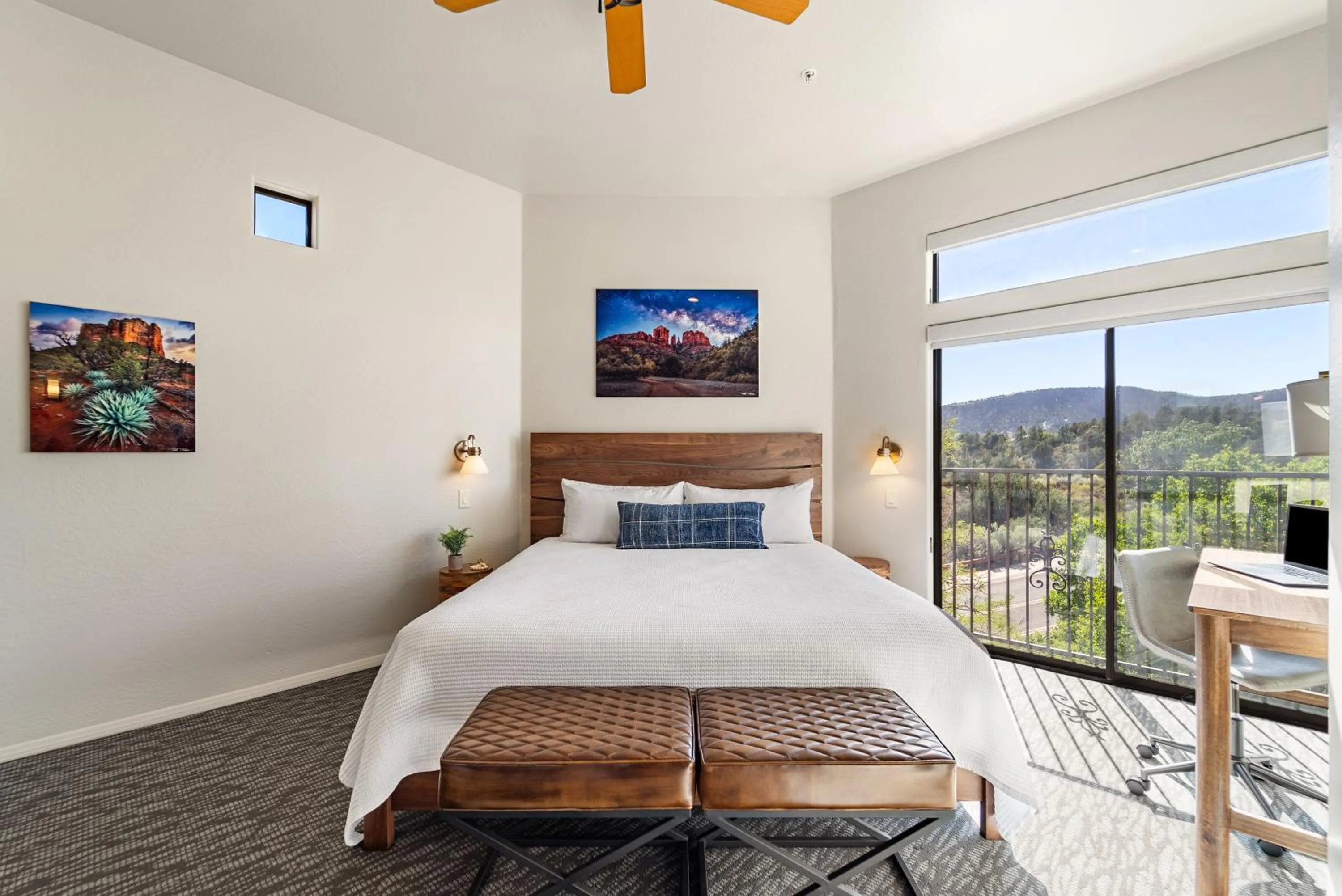 Bedroom, Bed in Las Posadas of Sedona