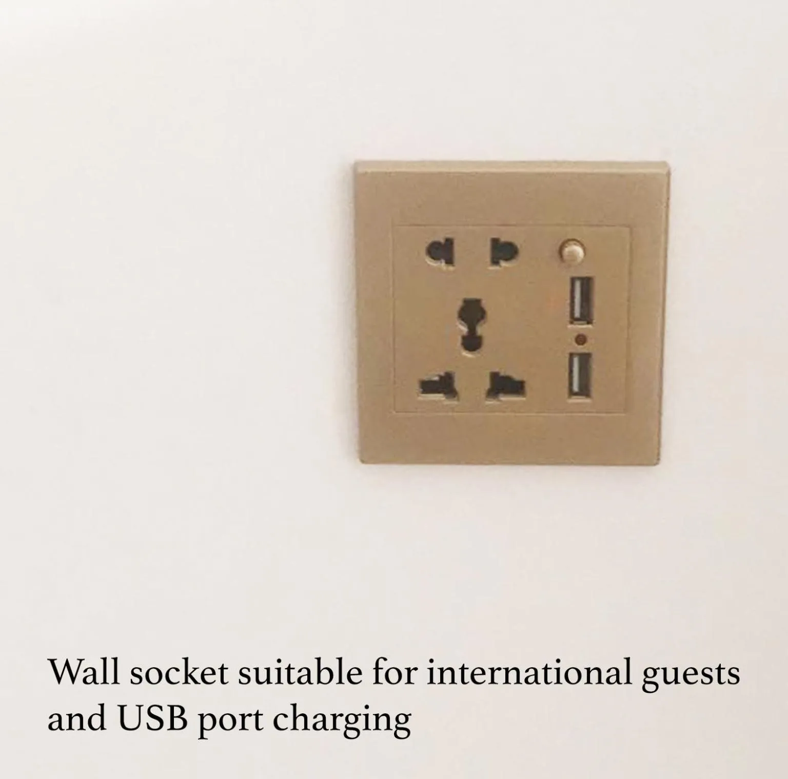 Text overlay in Mirage Suites de Boracay