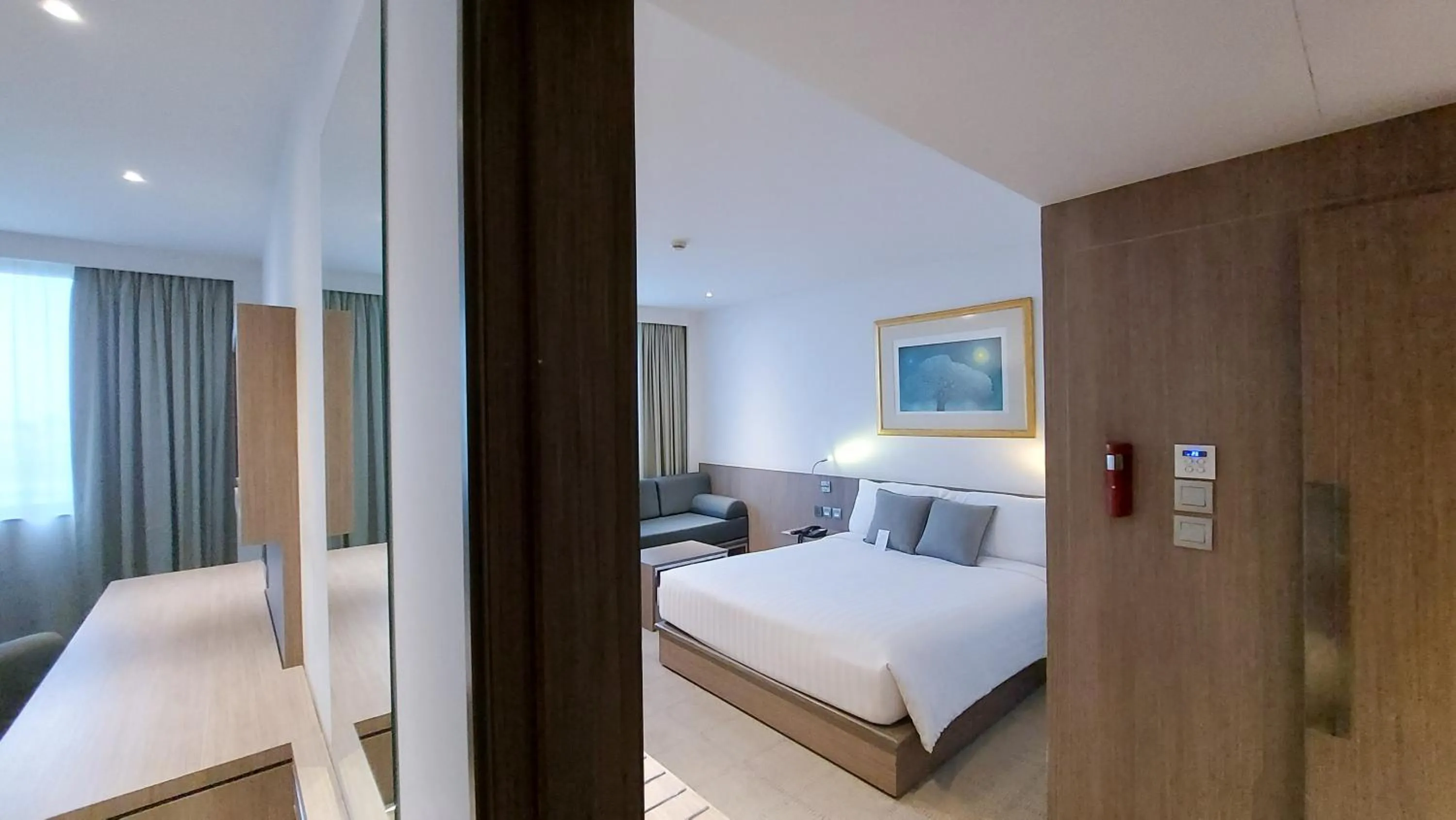 Bed in Novotel Bangkok Bangna