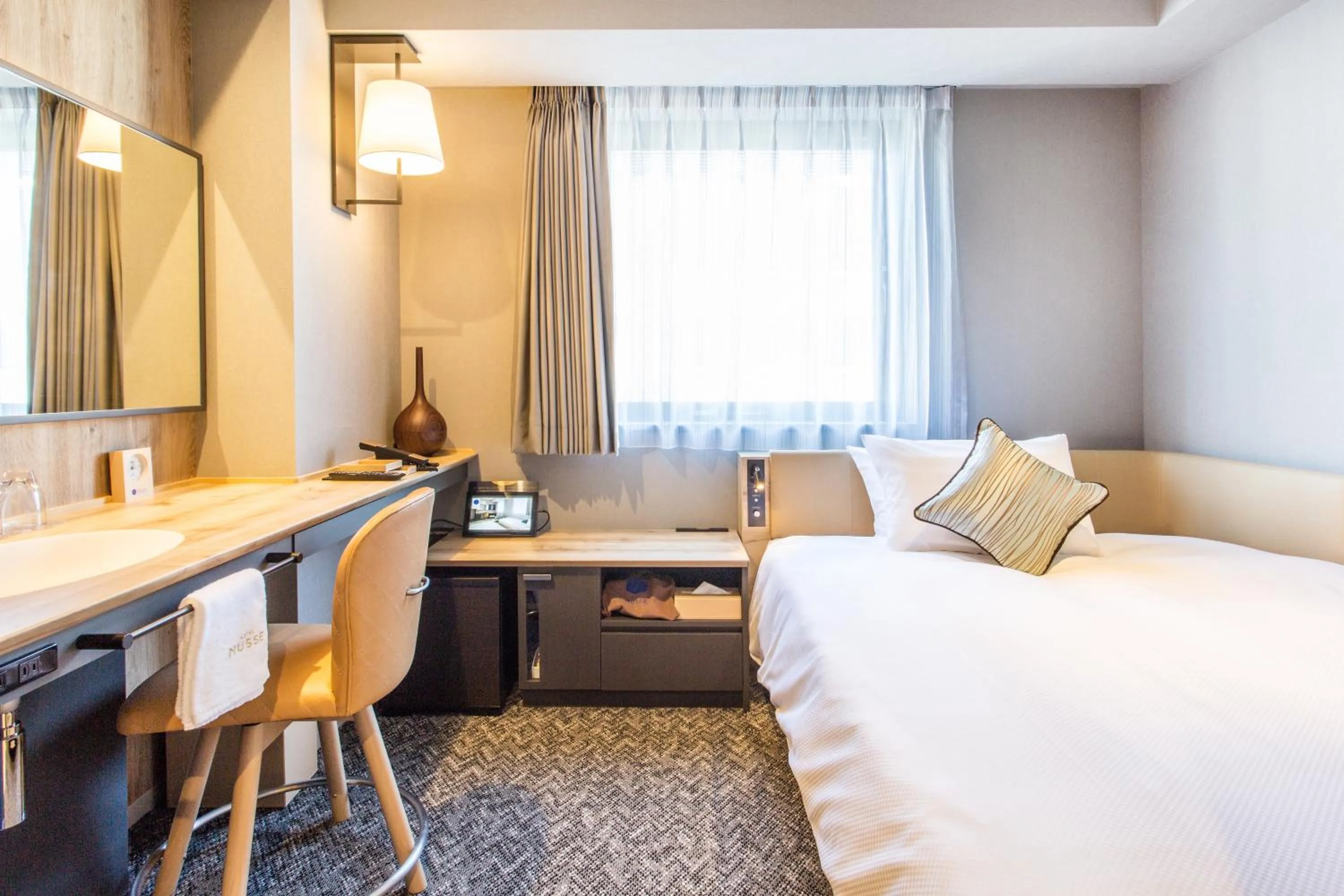 Photo of the whole room, Bed in Hotel Musse Ginza Meitetsu