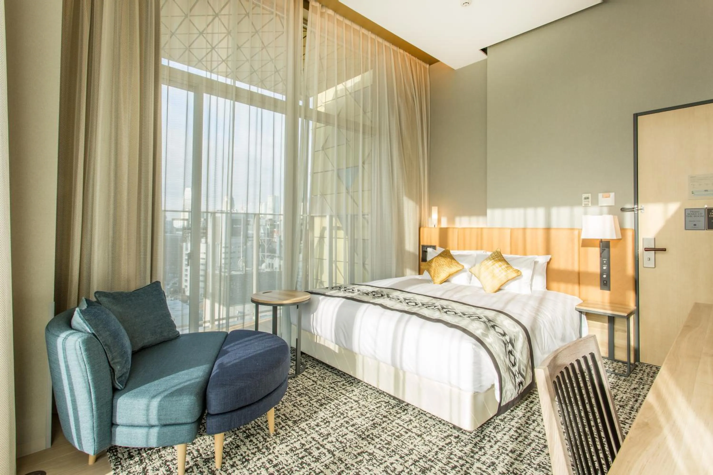 Bedroom, Bed in Hotel Musse Ginza Meitetsu