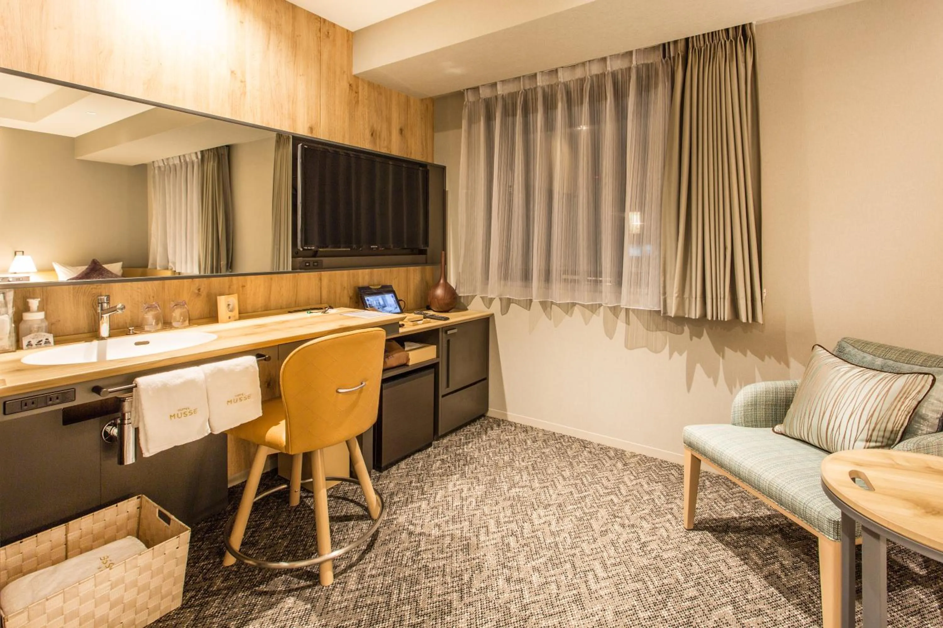 Photo of the whole room in Hotel Musse Ginza Meitetsu