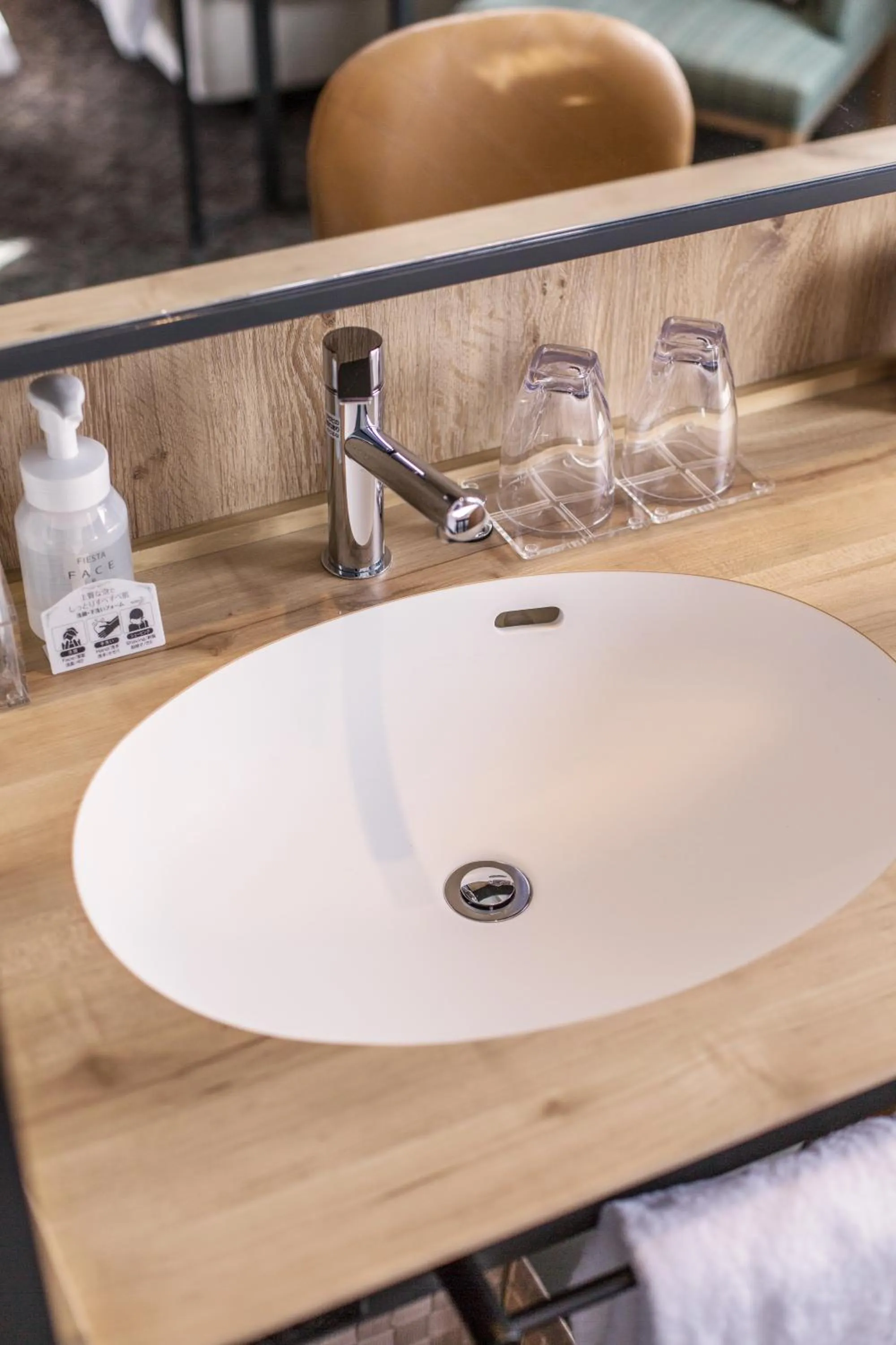 Decorative detail in Hotel Musse Ginza Meitetsu