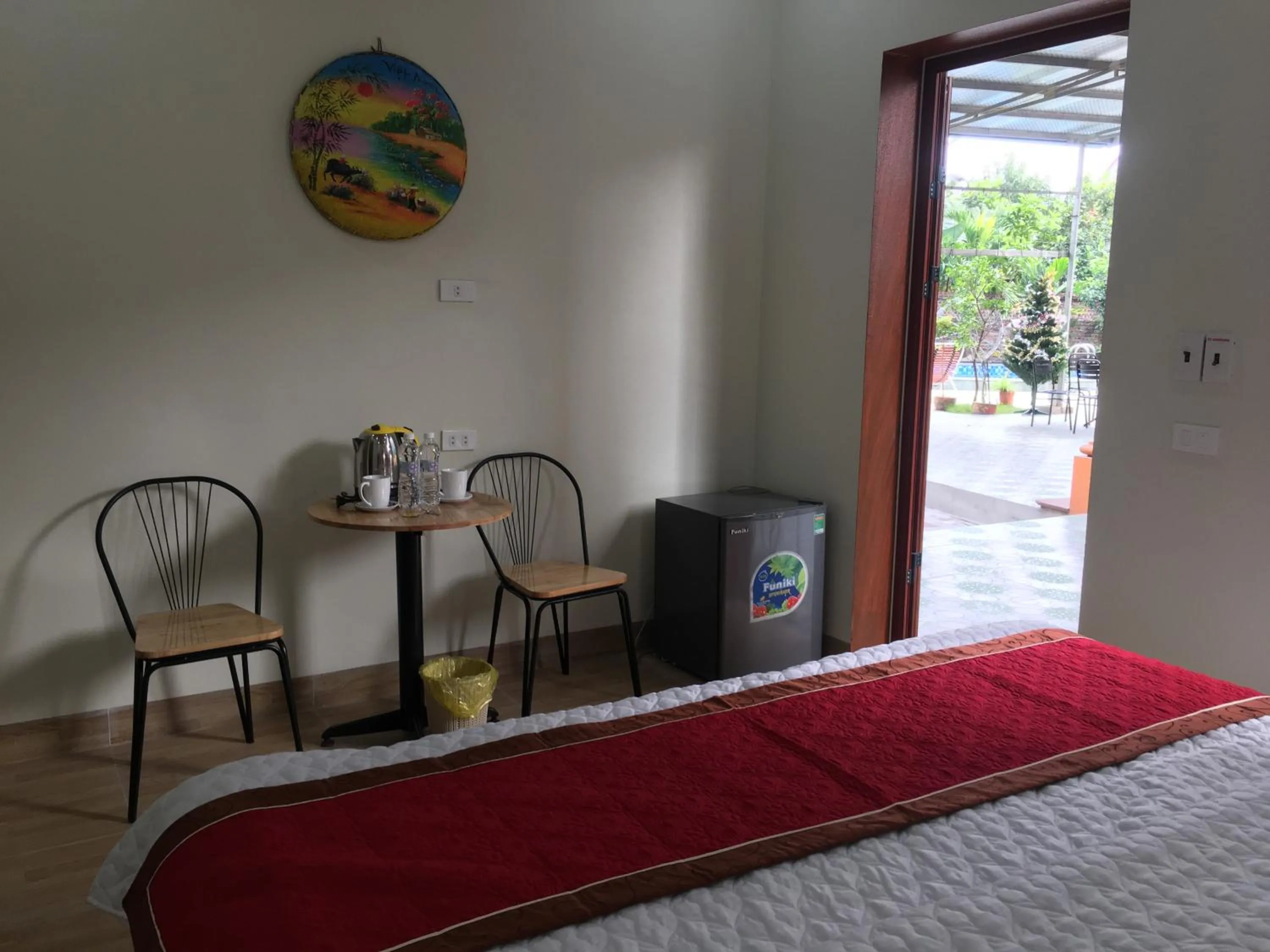 Coffee/tea facilities, Bed in Tam Coc Thanh Dat Homestay