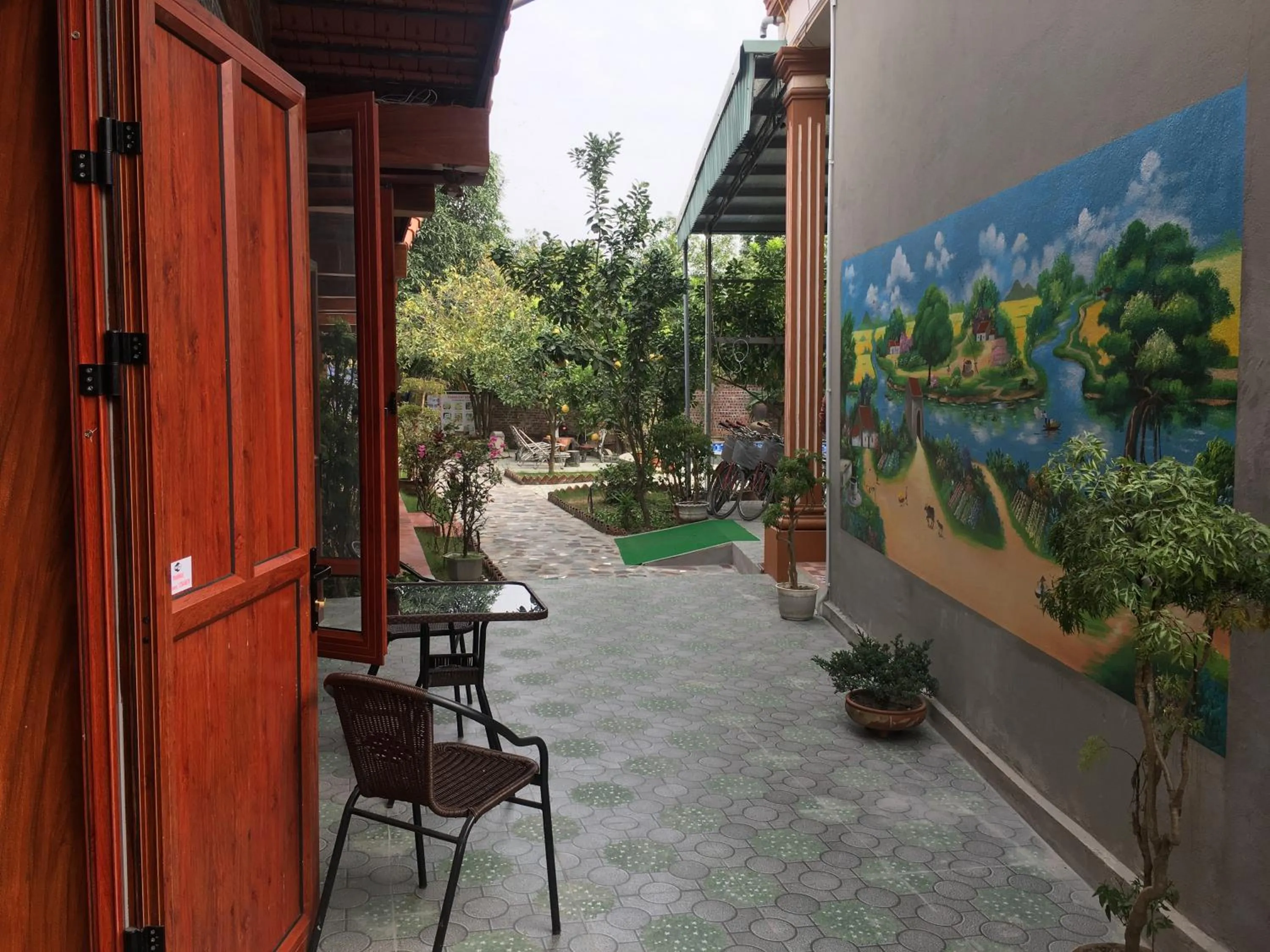Patio in Tam Coc Thanh Dat Homestay