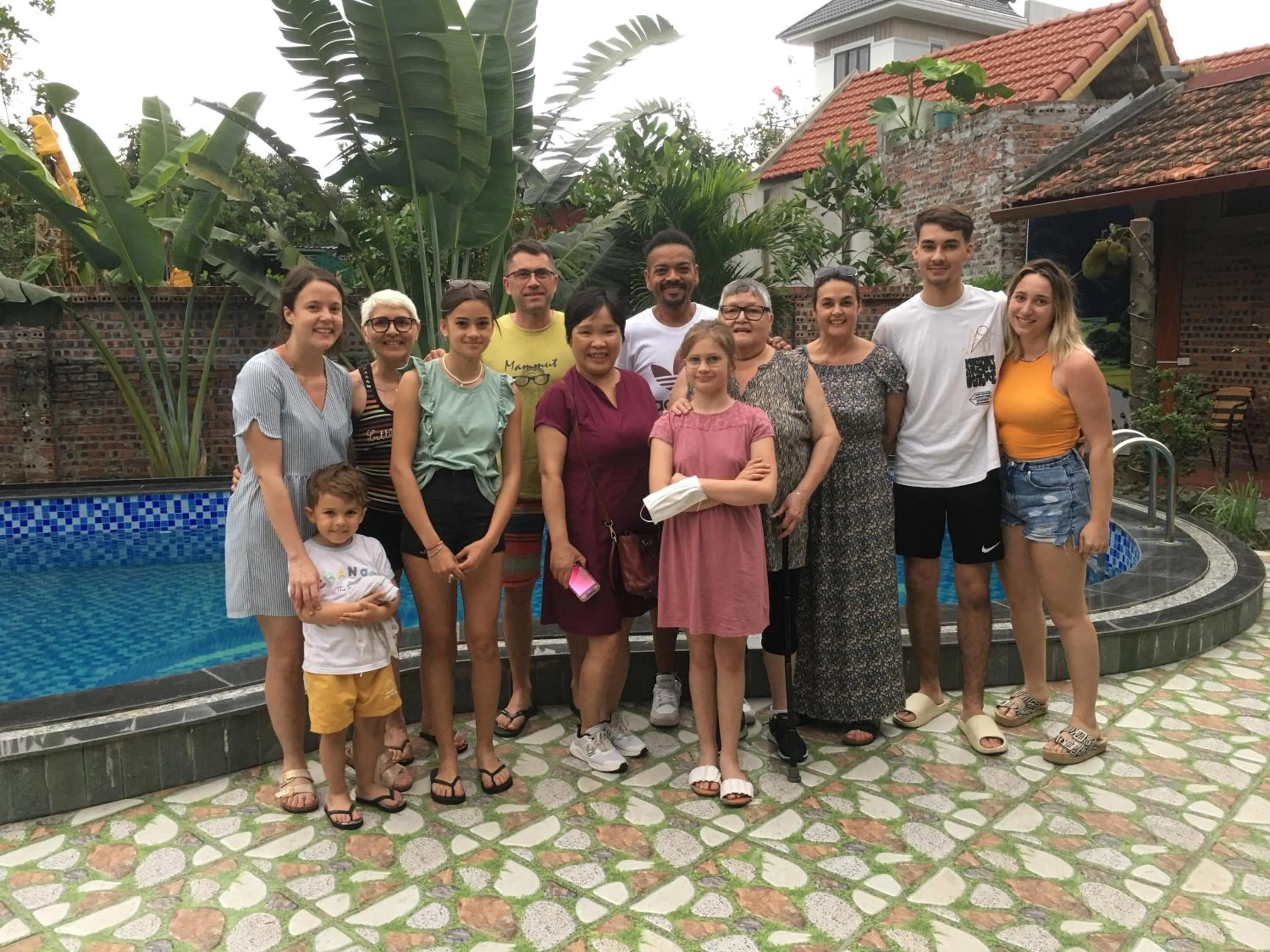 Family in Tam Coc Thanh Dat Homestay