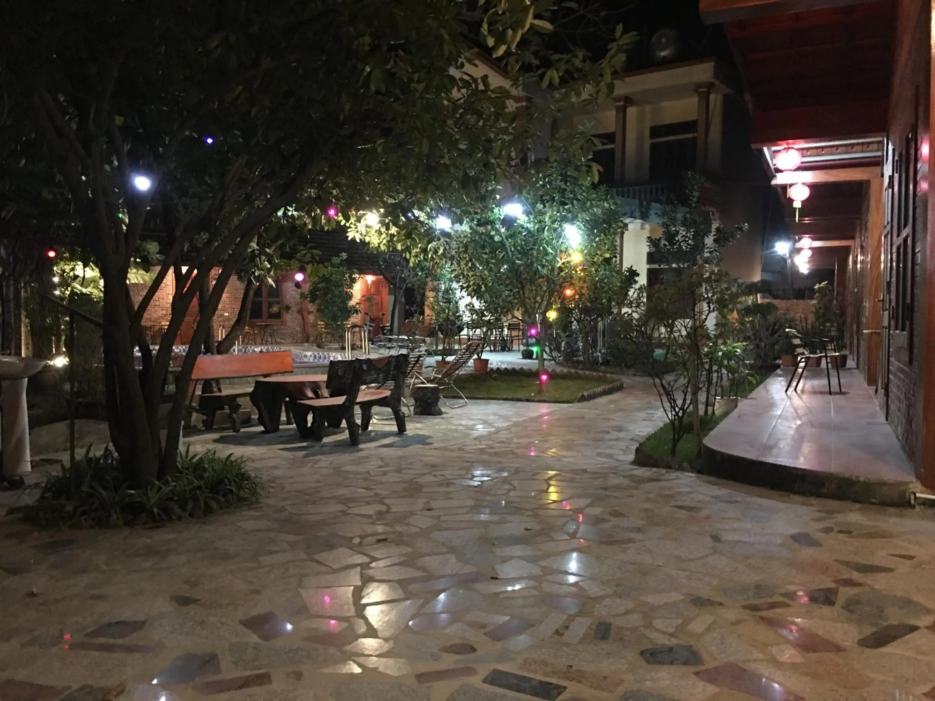 Patio in Tam Coc Thanh Dat Homestay