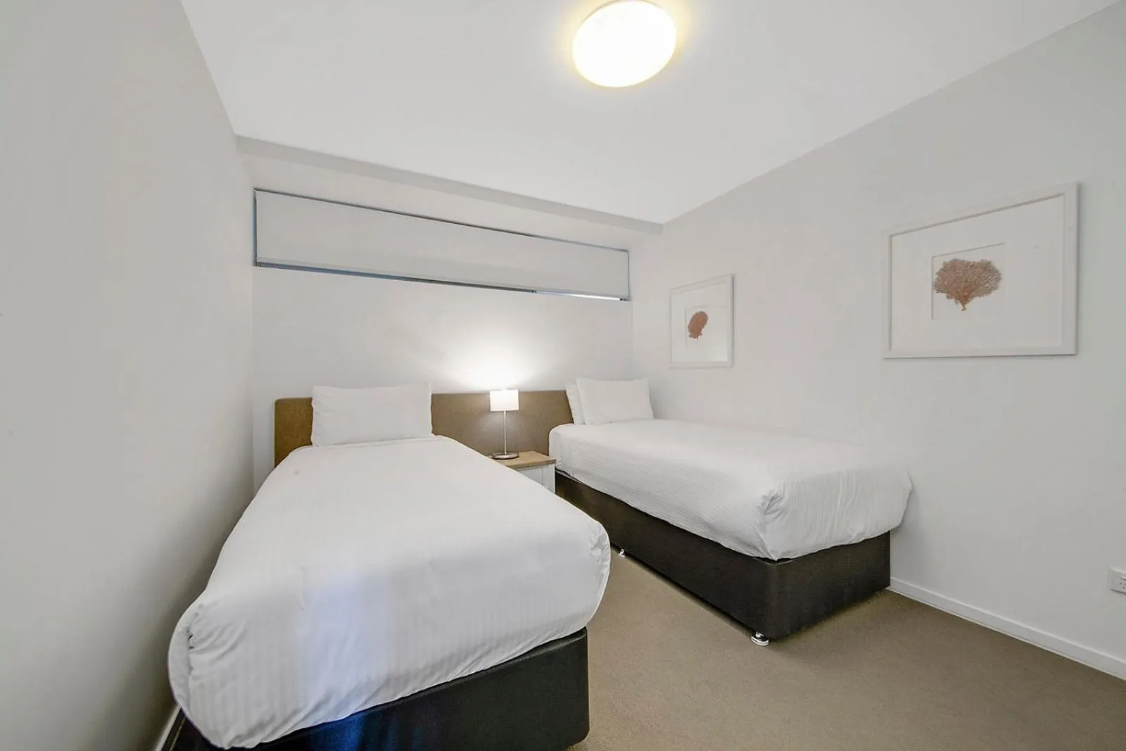 Bed in Echelon Apartments Yeppoon