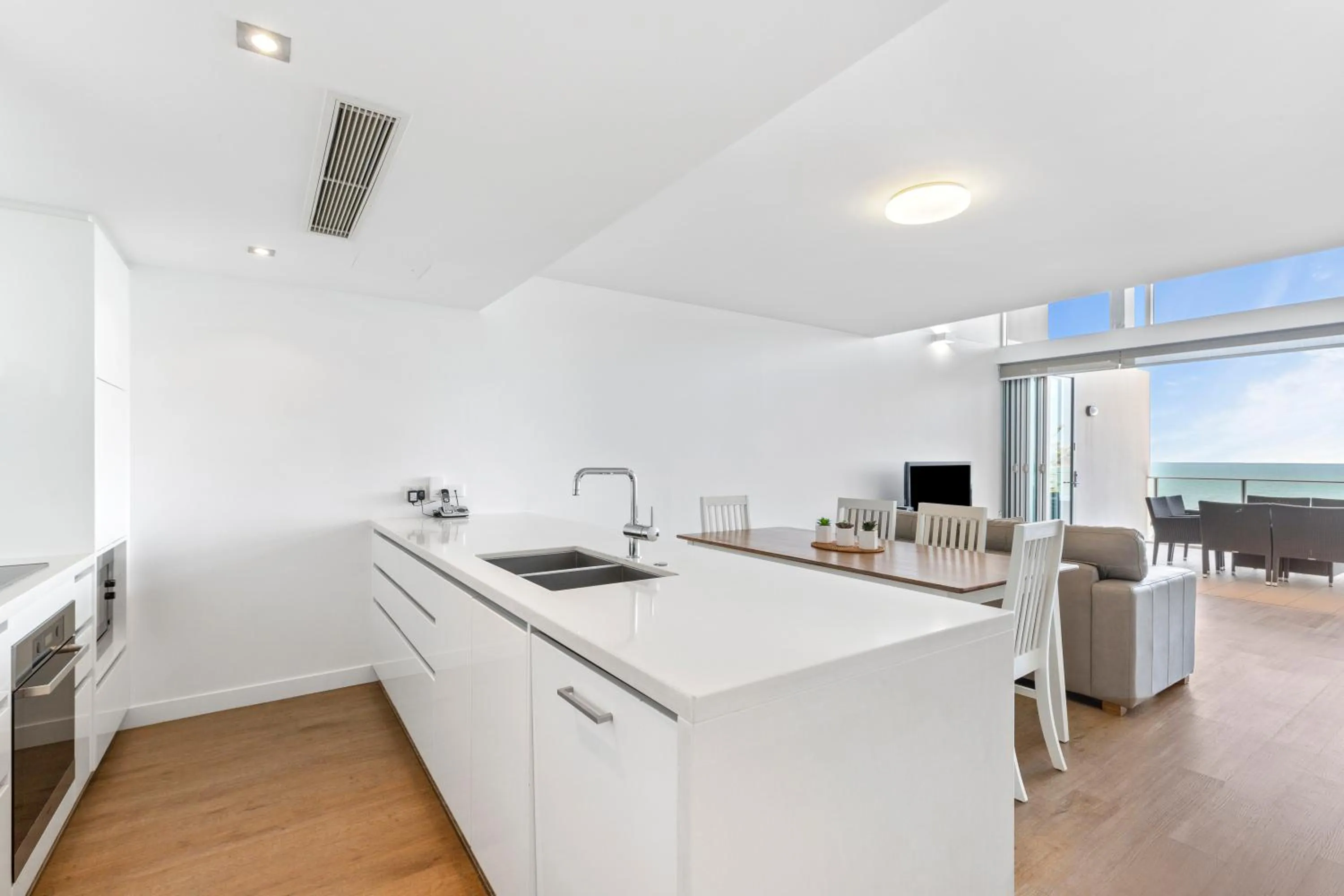 kitchen in Echelon Apartments Yeppoon