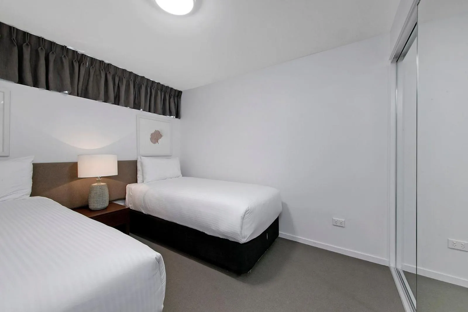 Bed in Echelon Apartments Yeppoon