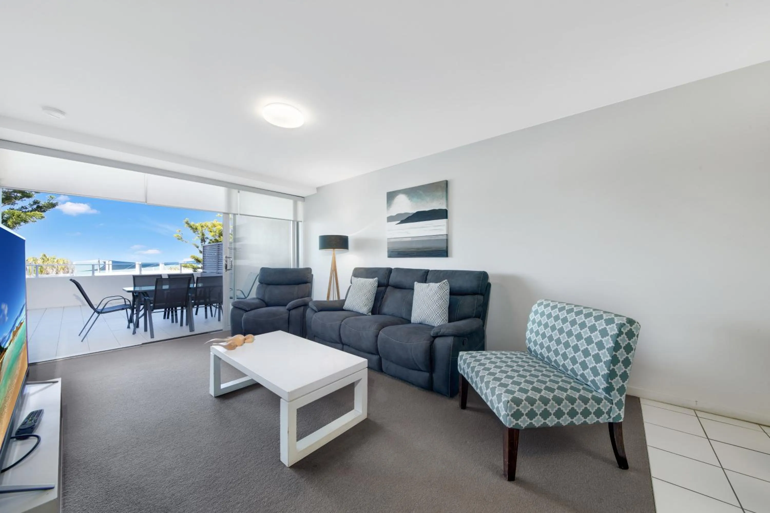 TV and multimedia in Echelon Apartments Yeppoon