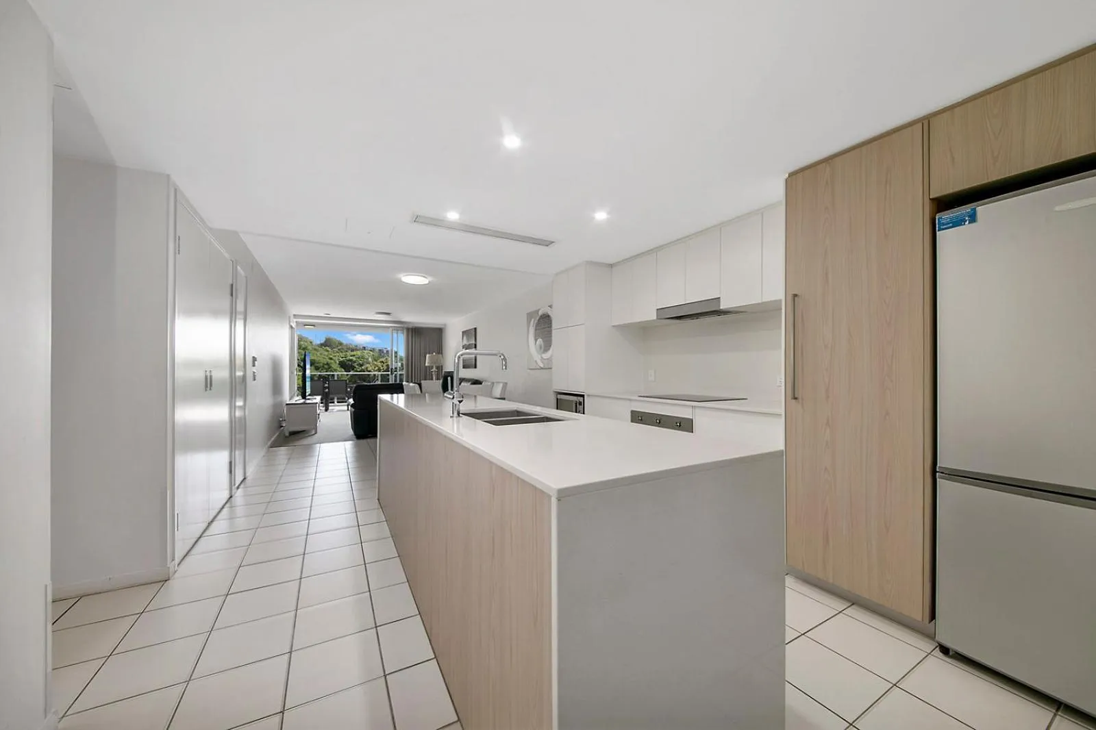 Kitchen or kitchenette in Echelon Apartments Yeppoon