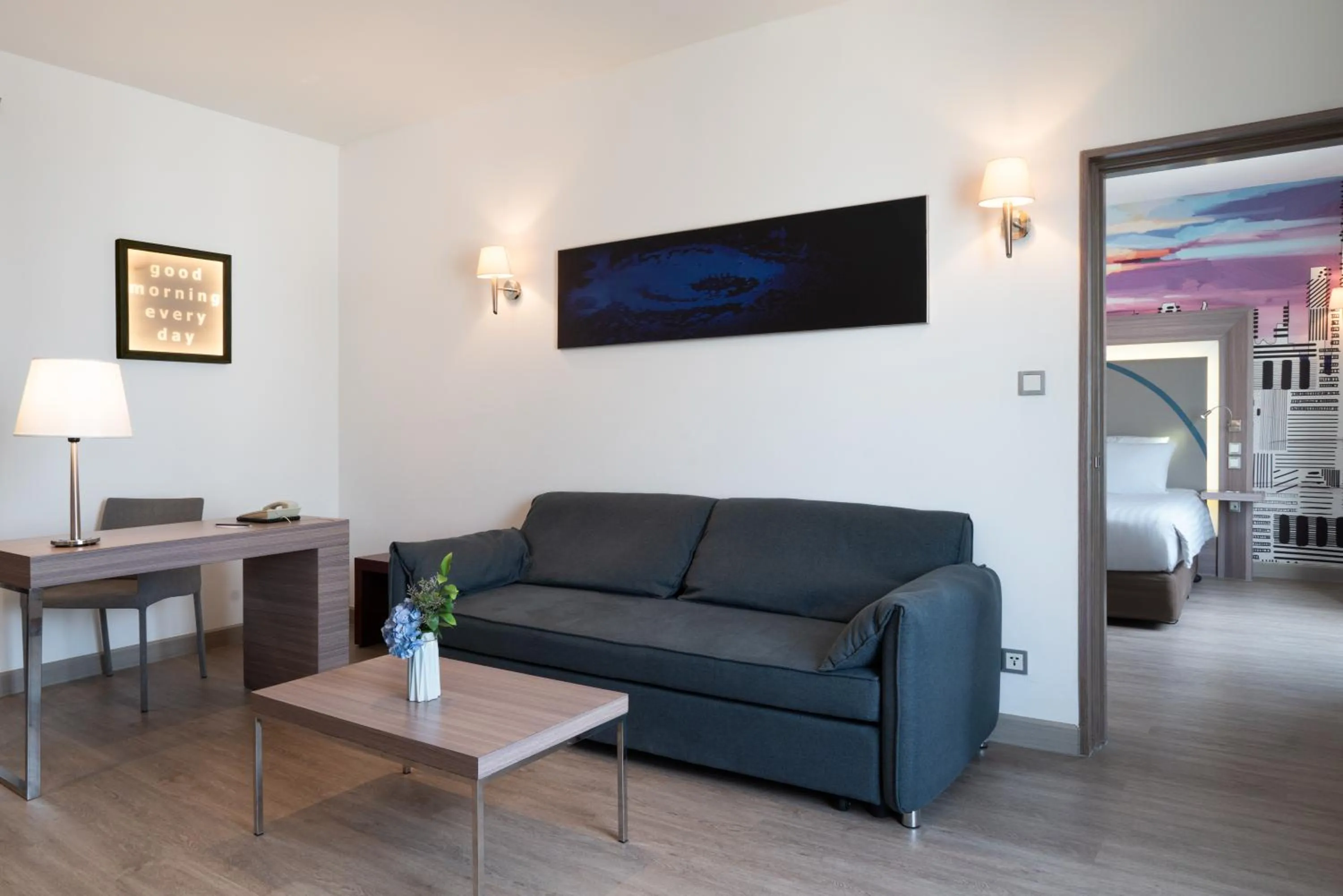 Living room in Novotel Bangkok on Siam Square