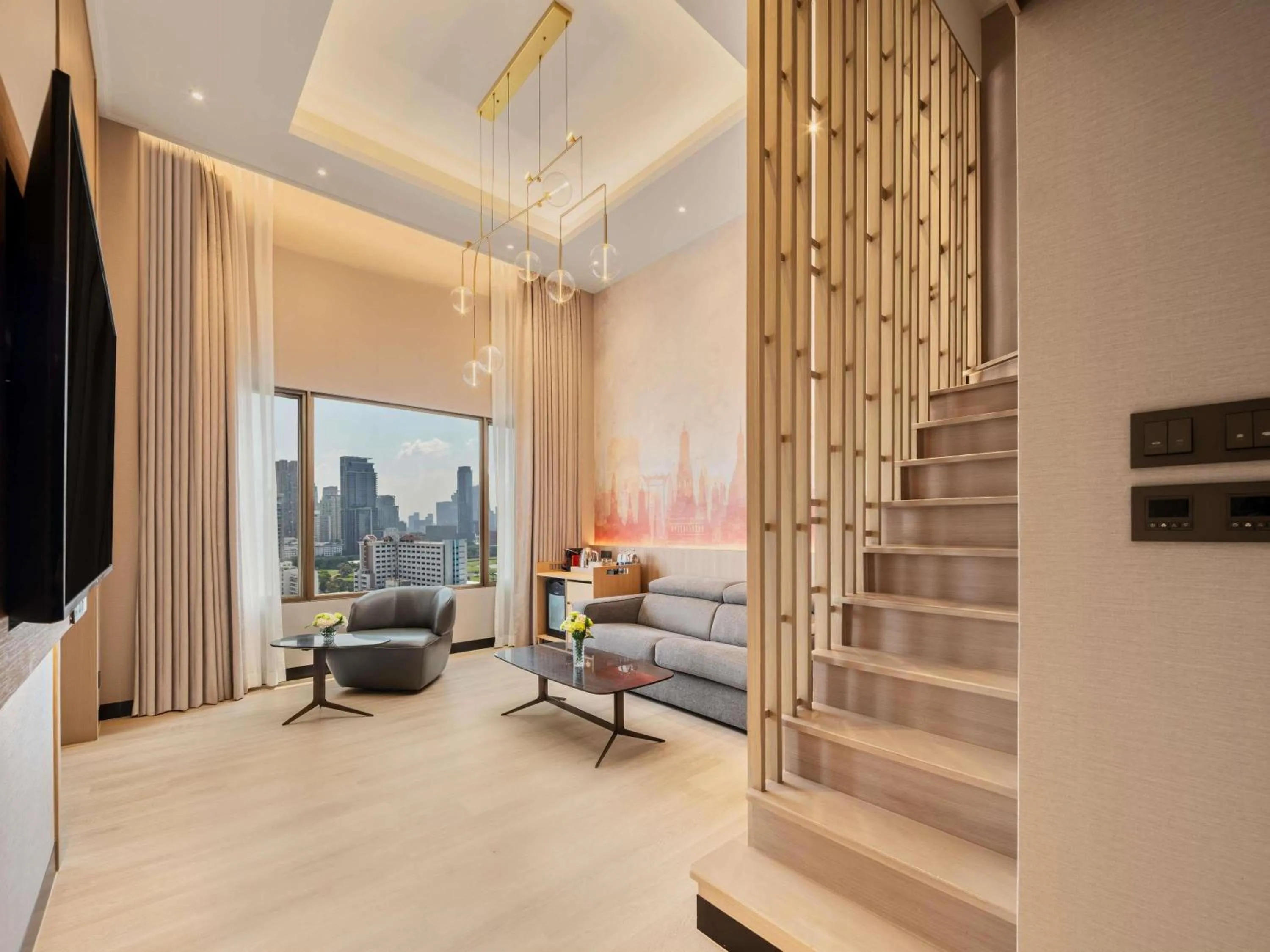 Bedroom in Novotel Bangkok on Siam Square