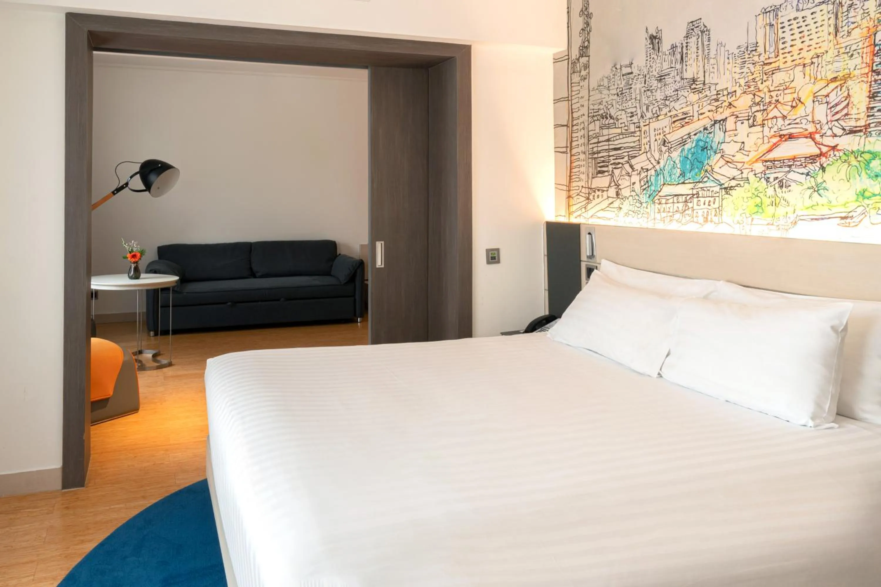 Bedroom, Bed in Novotel Bangkok on Siam Square