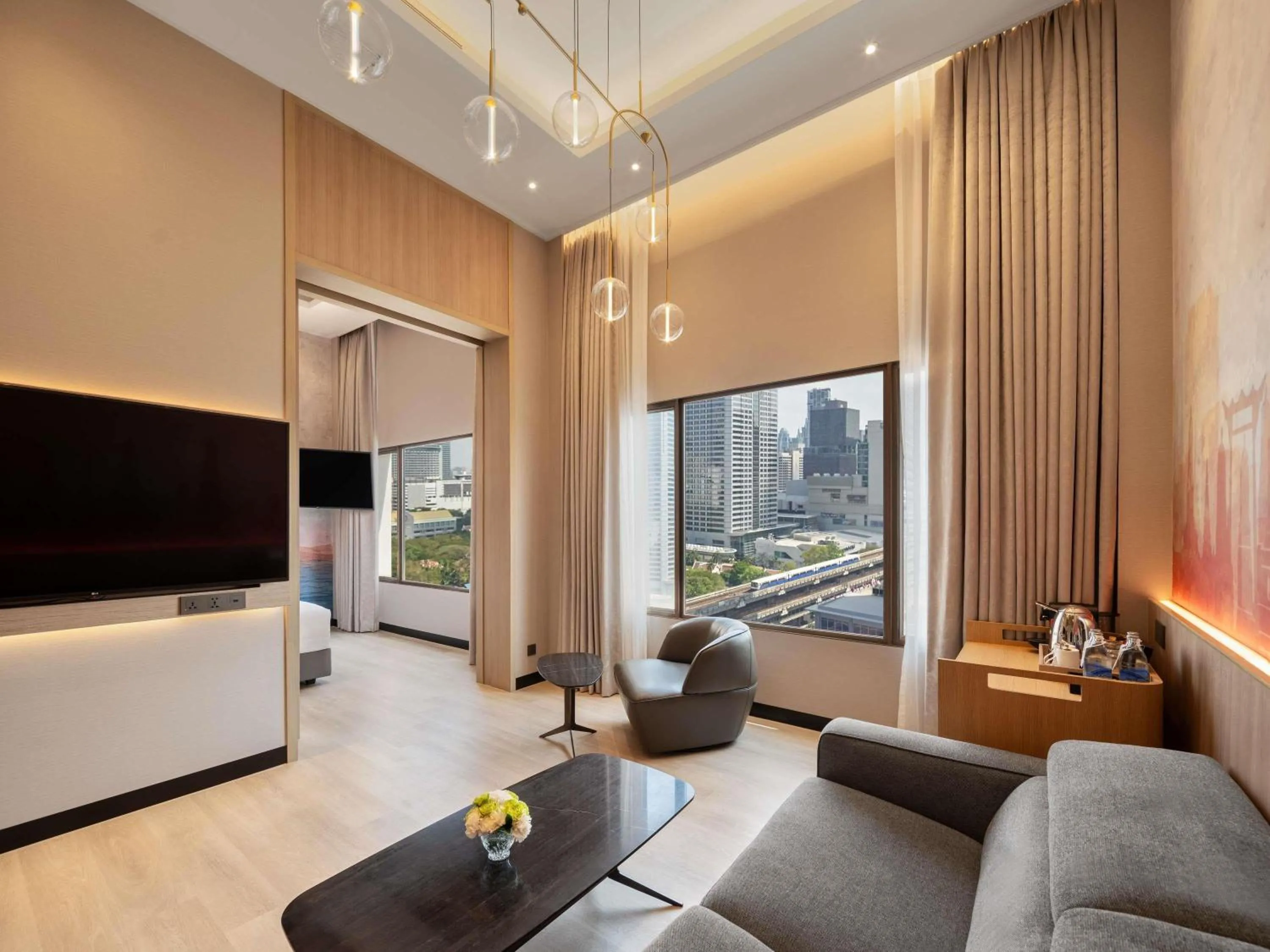 Bedroom in Novotel Bangkok on Siam Square