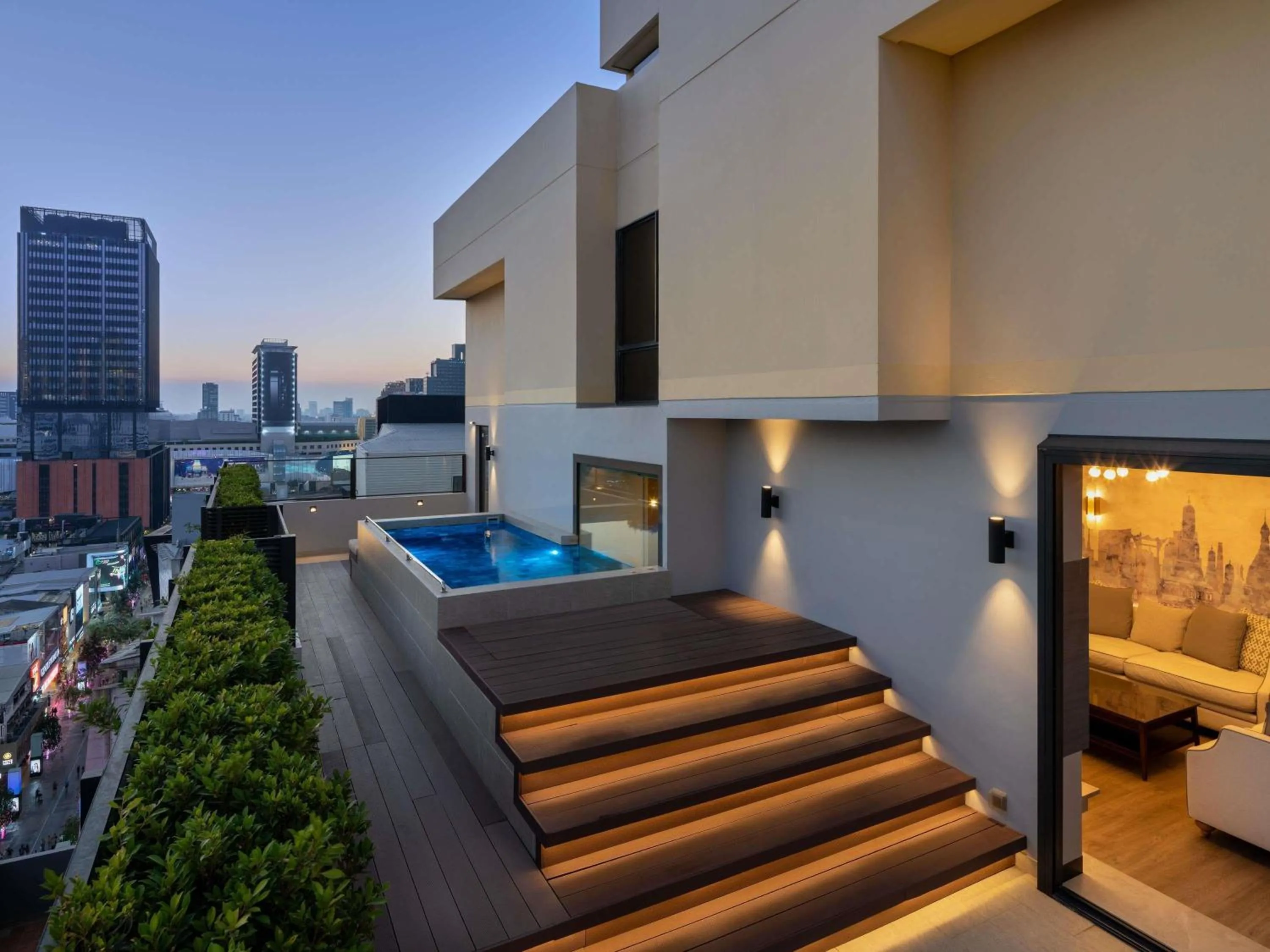 Bedroom in Novotel Bangkok on Siam Square