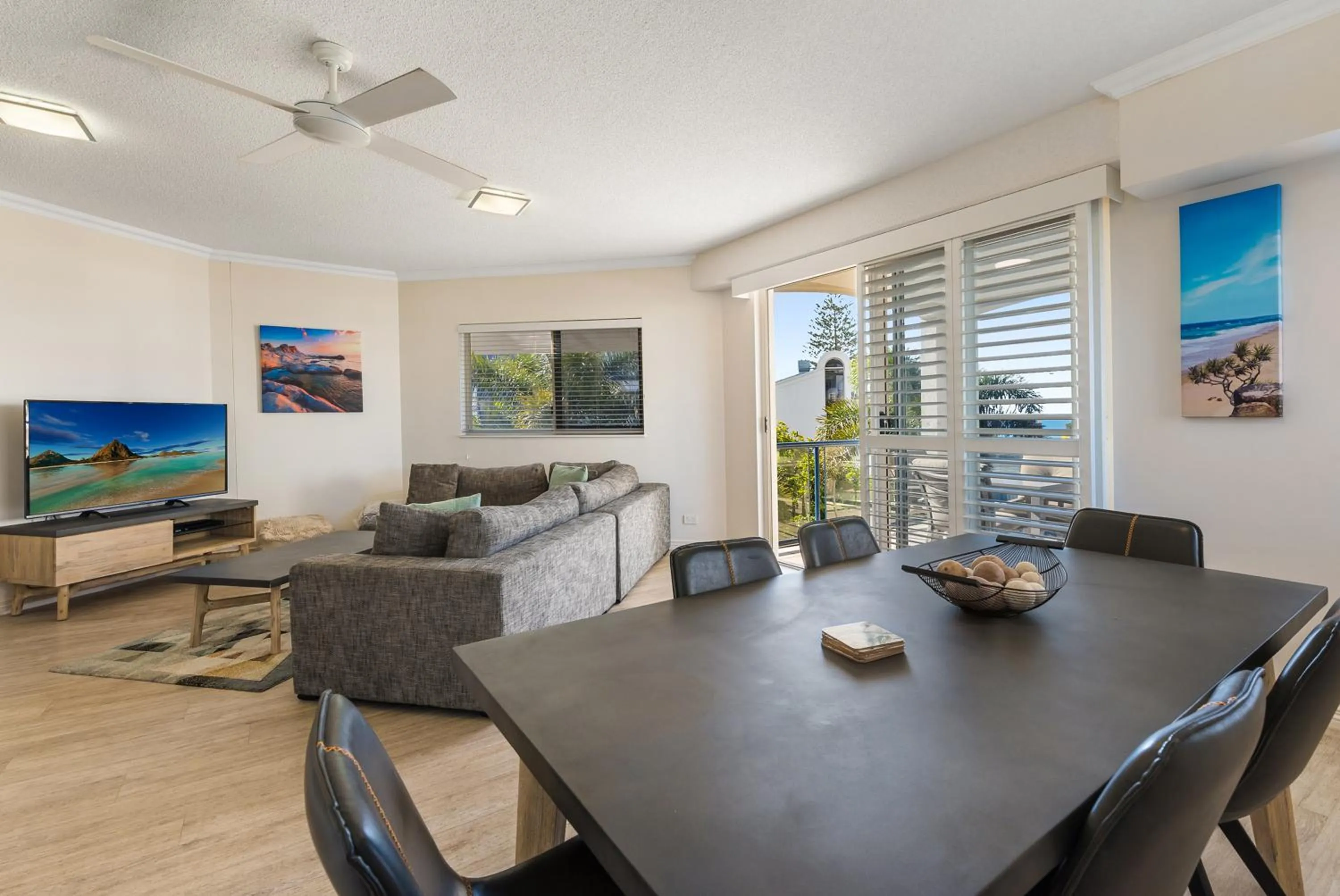 Seating area in Raffles Mooloolaba