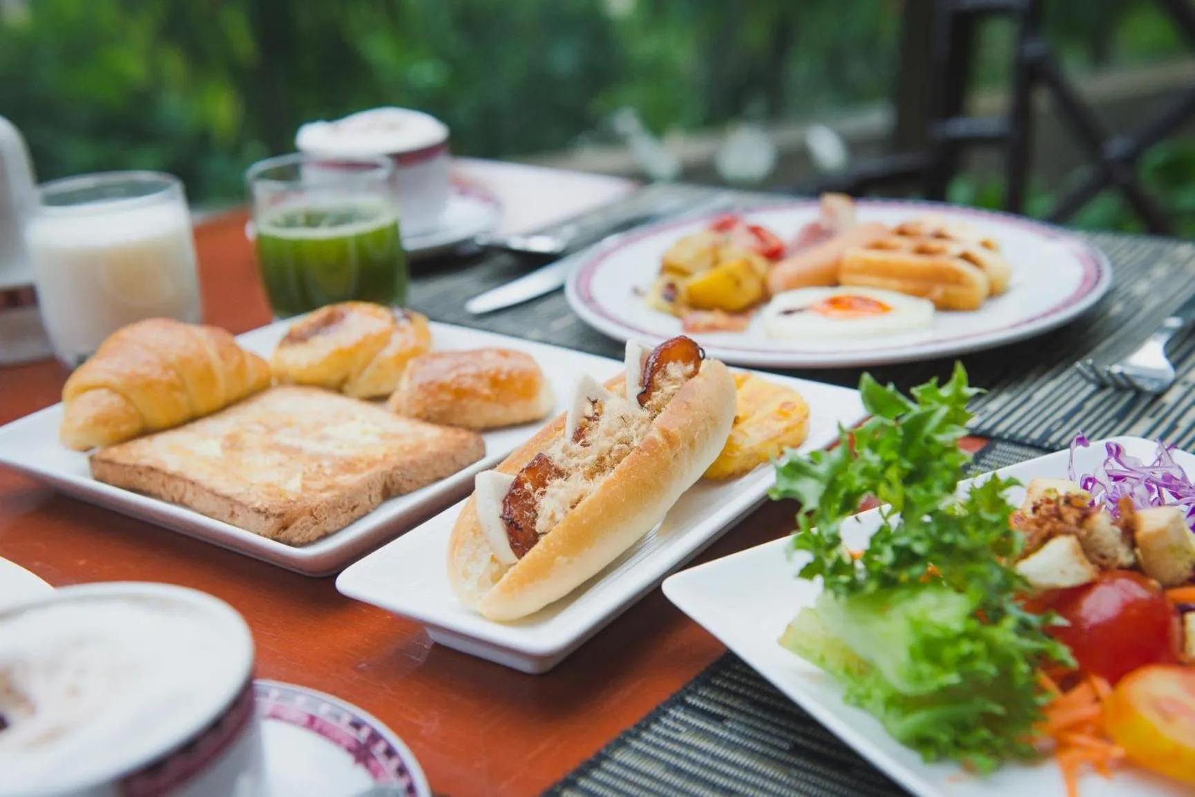 American breakfast in Pullman Khon Kaen Raja Orchid