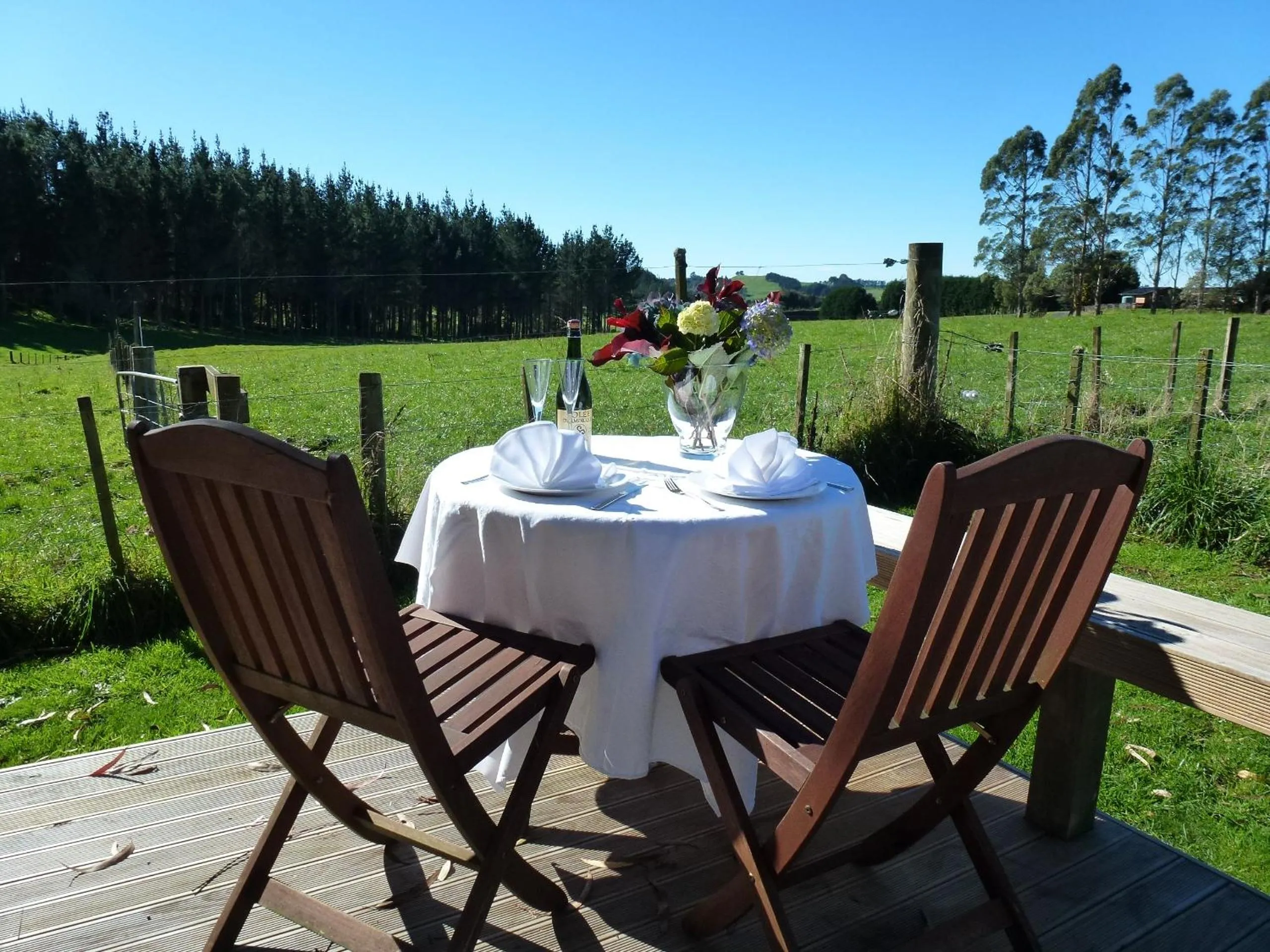 Mountain view in B&B Blossom Cottage