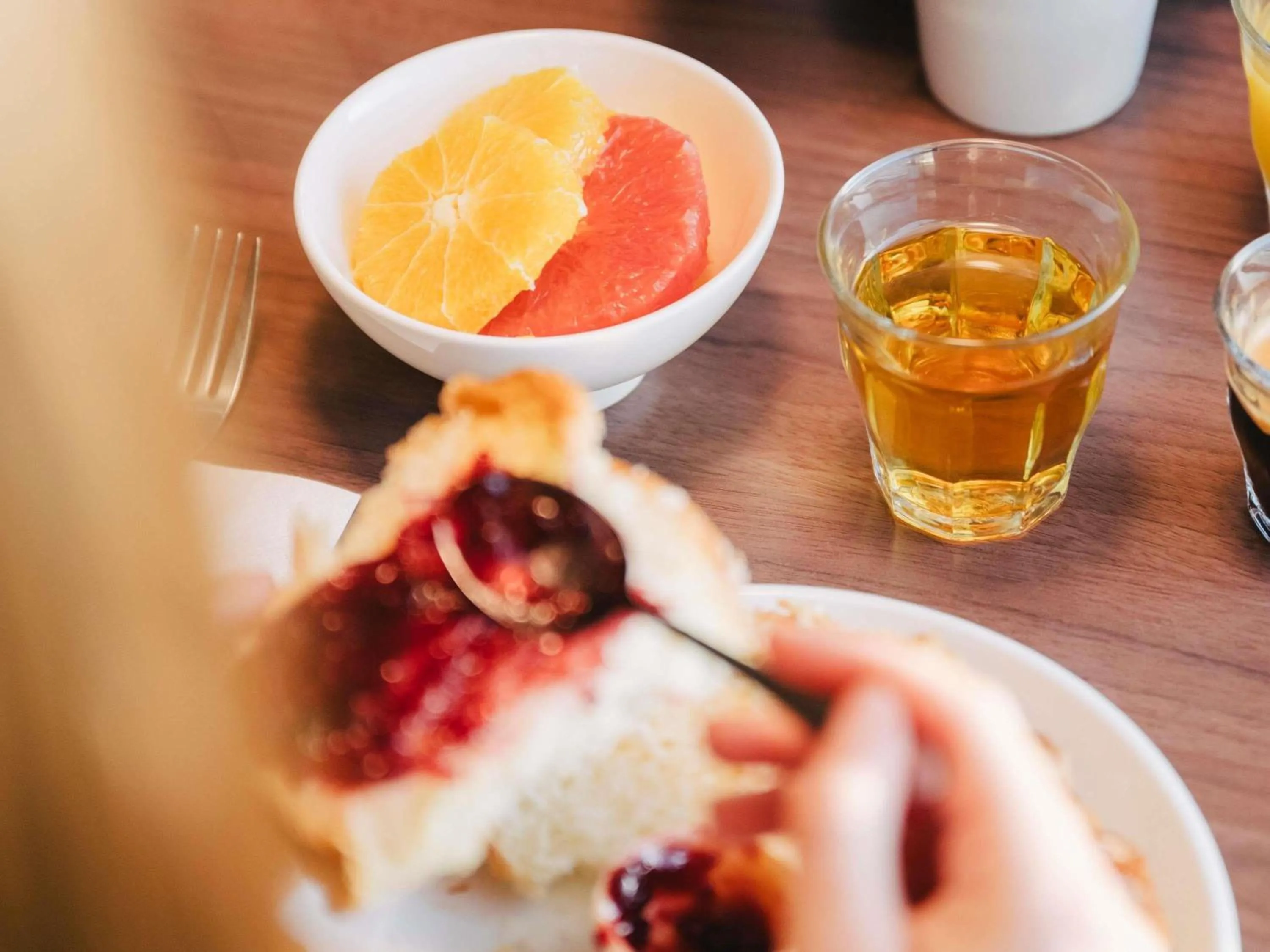 Breakfast in Ibis Rouen Centre Rive Gauche Mermoz