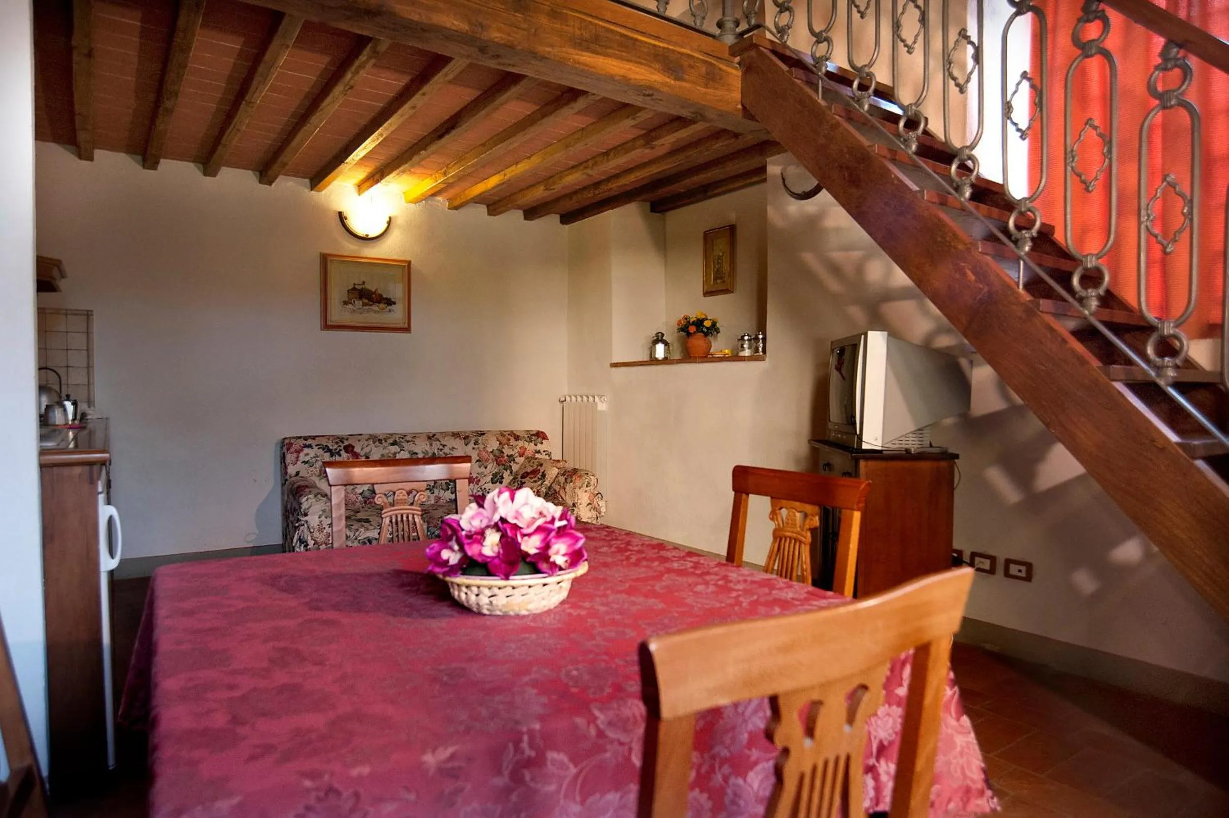 Dining area in Antico Pastificio