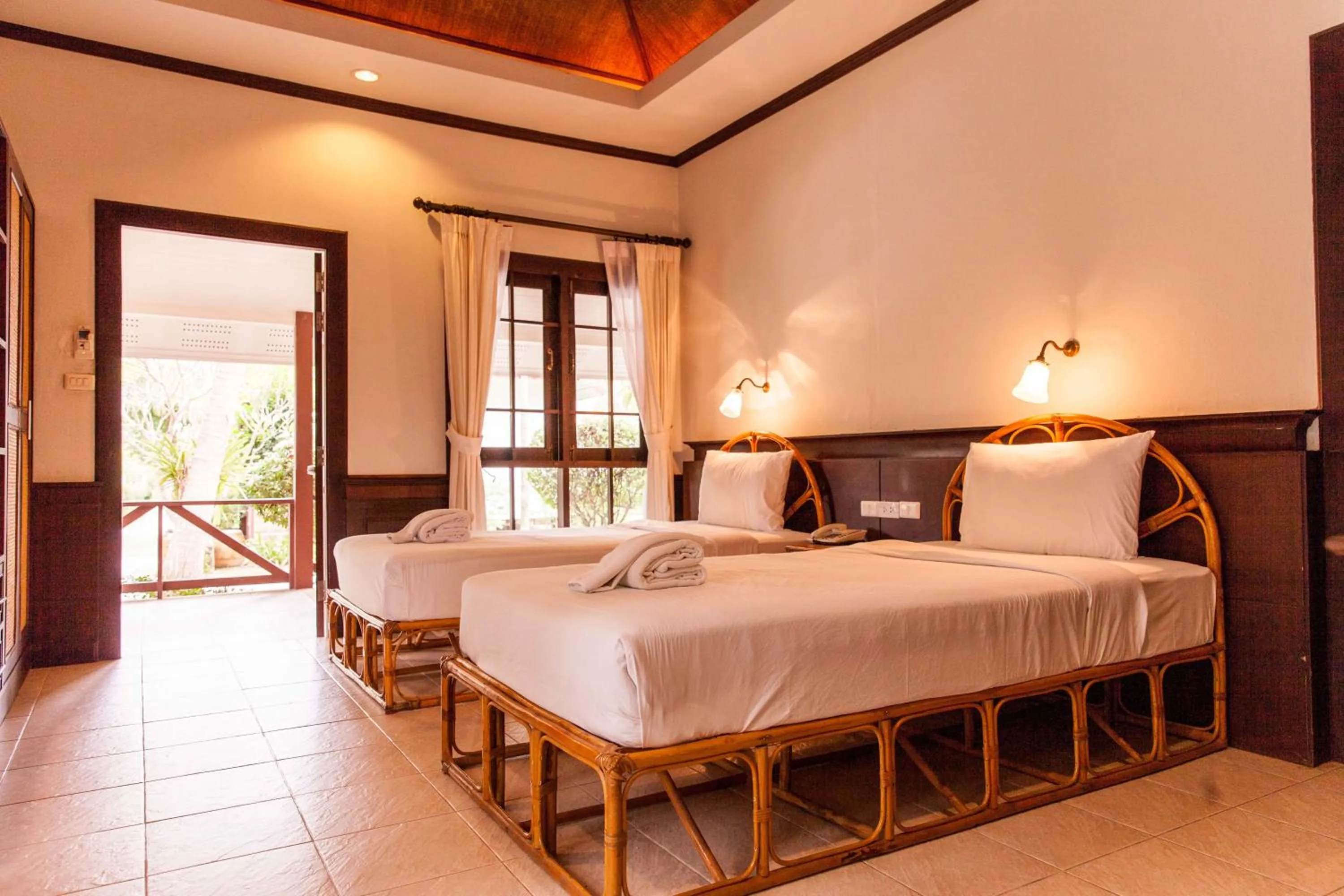 Bed in Coco Palm Beach Resort - SHA Extra Plus