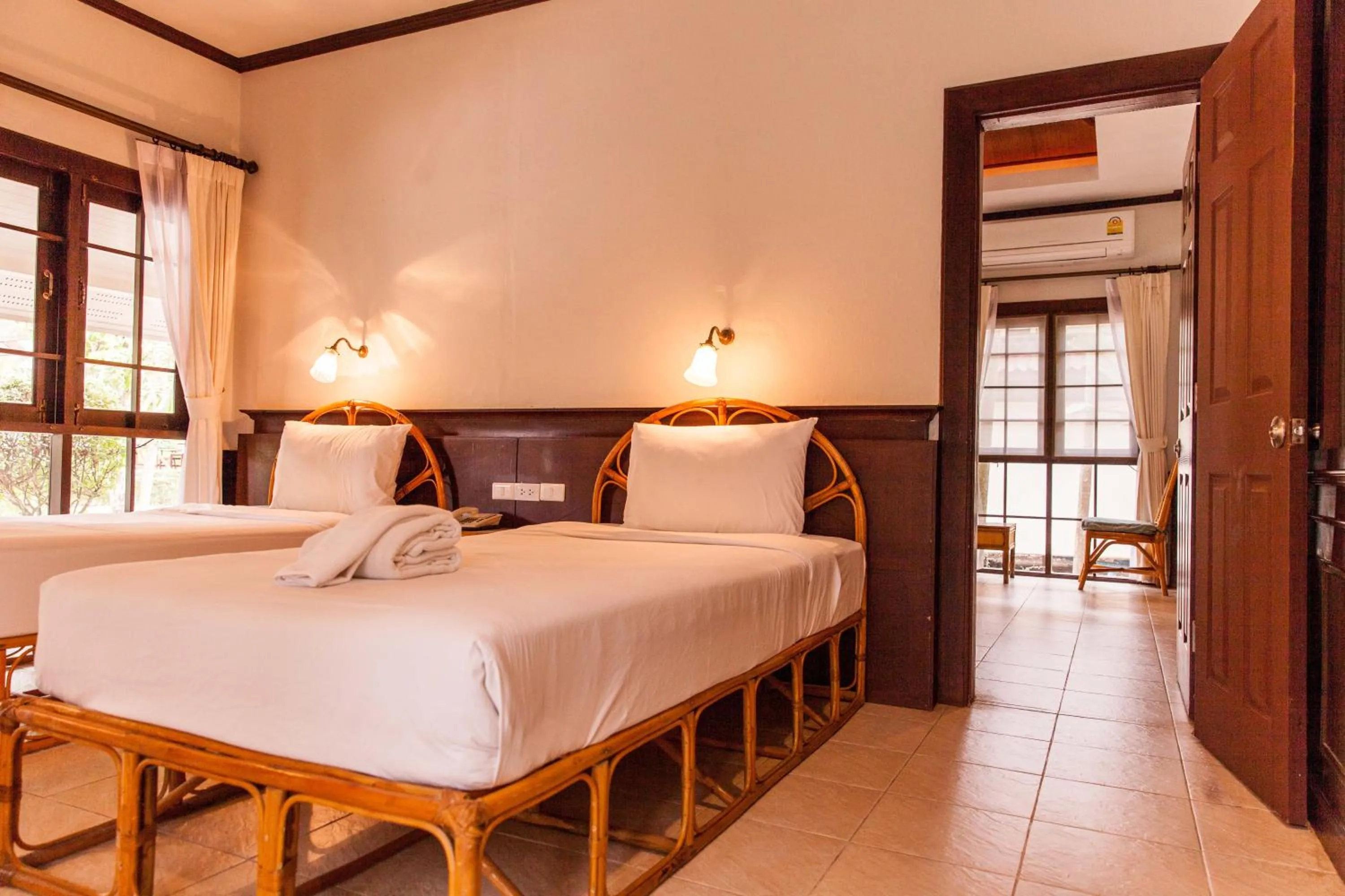 Bed in Coco Palm Beach Resort - SHA Extra Plus