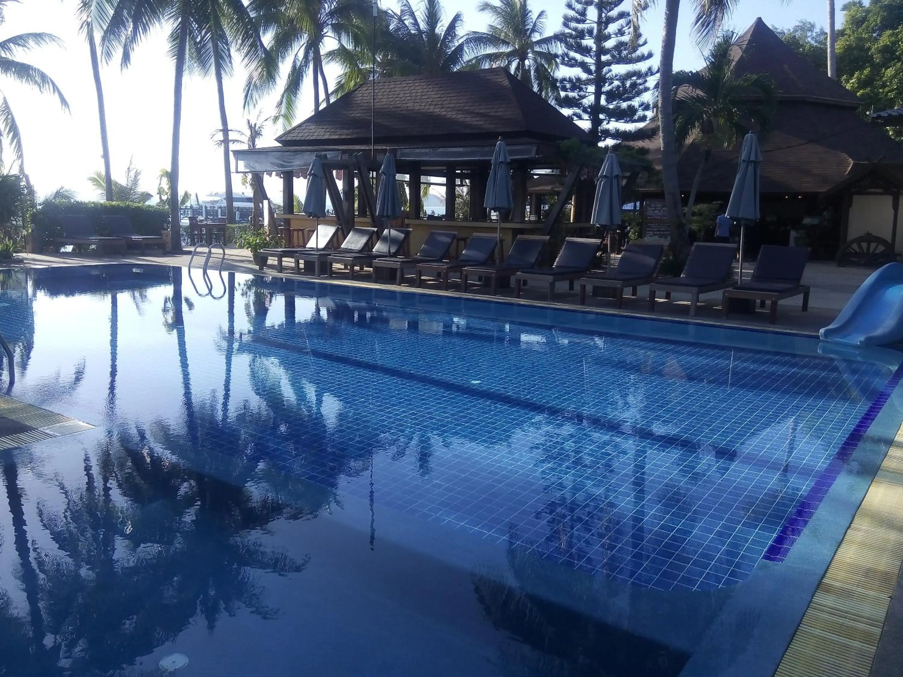 Swimming pool in Coco Palm Beach Resort - SHA Extra Plus