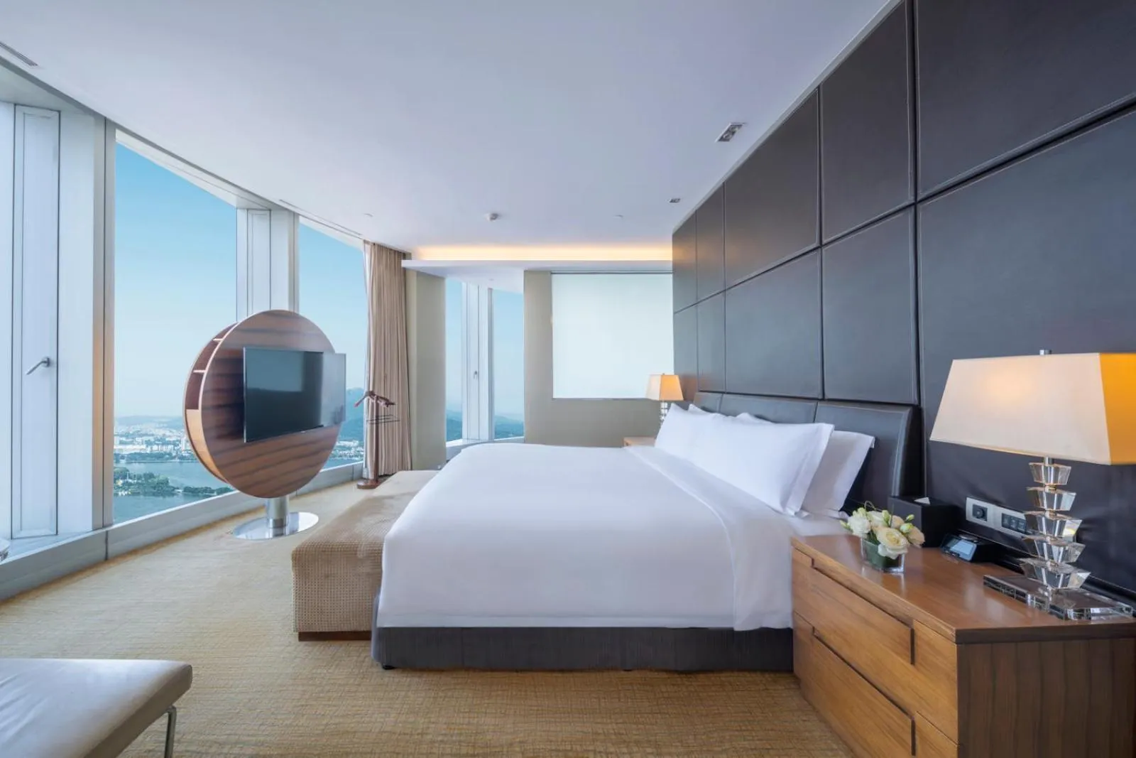 Bedroom, Bed in InterContinental Nanjing by IHG