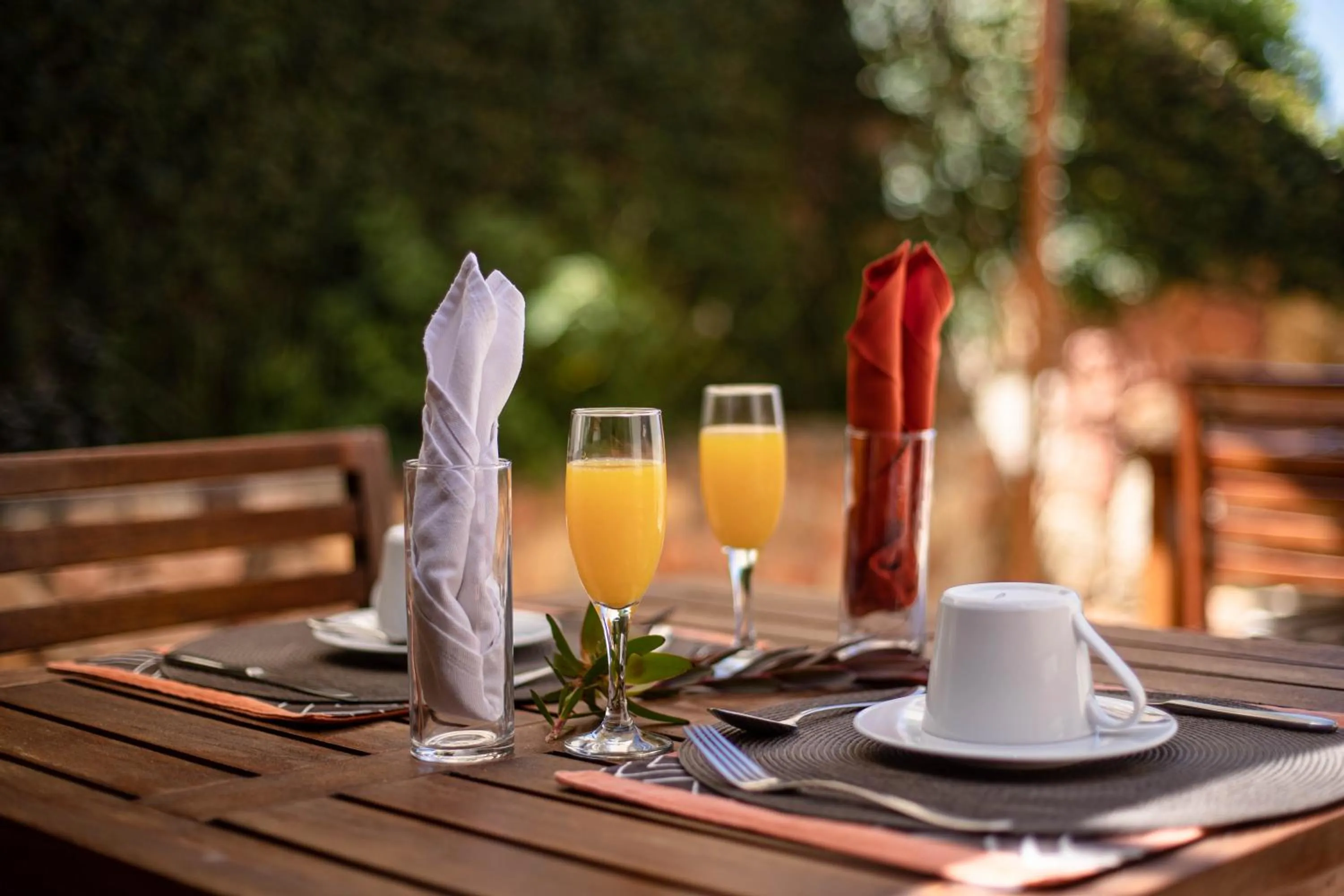 Patio in Simon’s Town Guest House