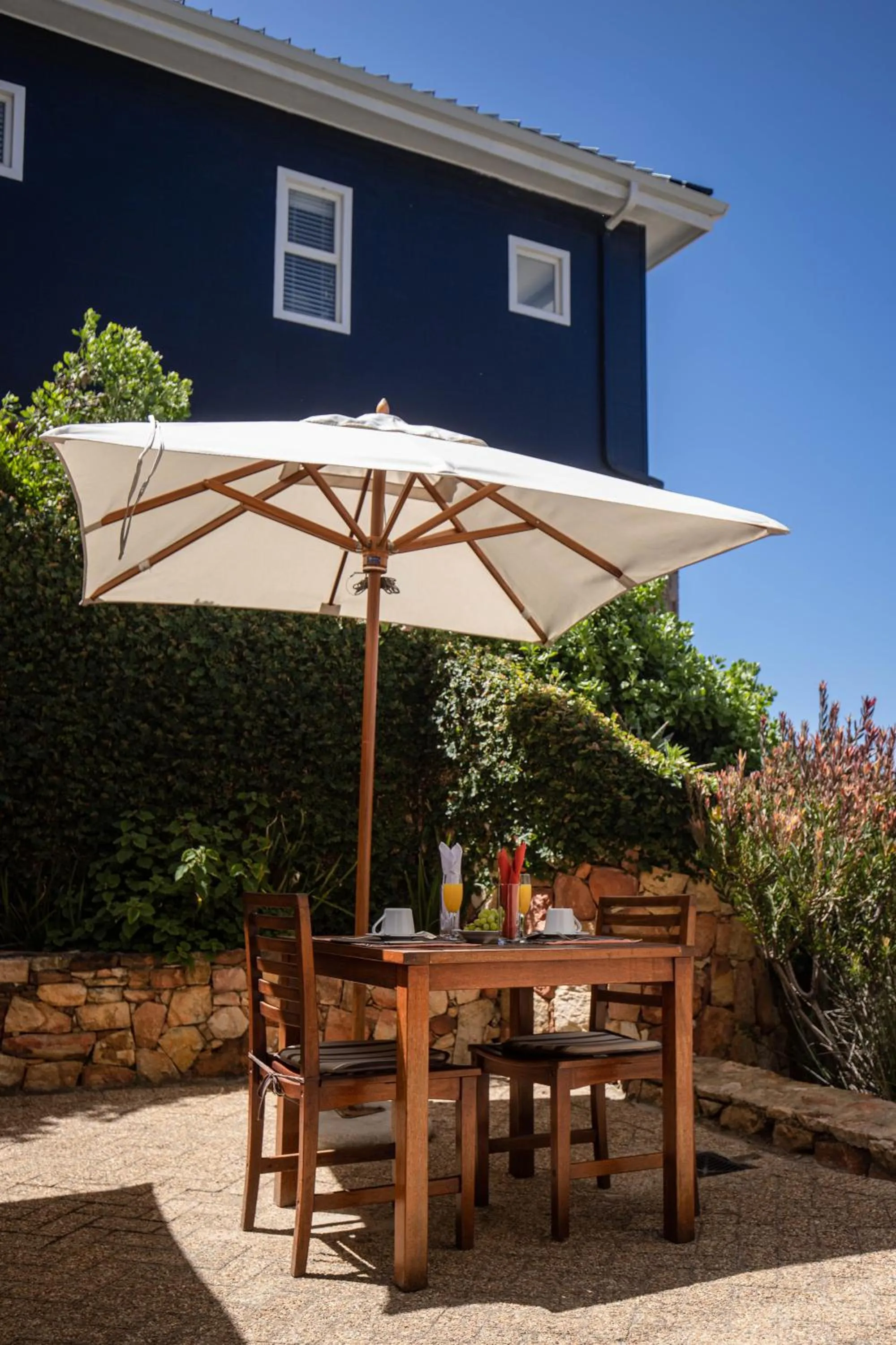 Patio in Simon’s Town Guest House