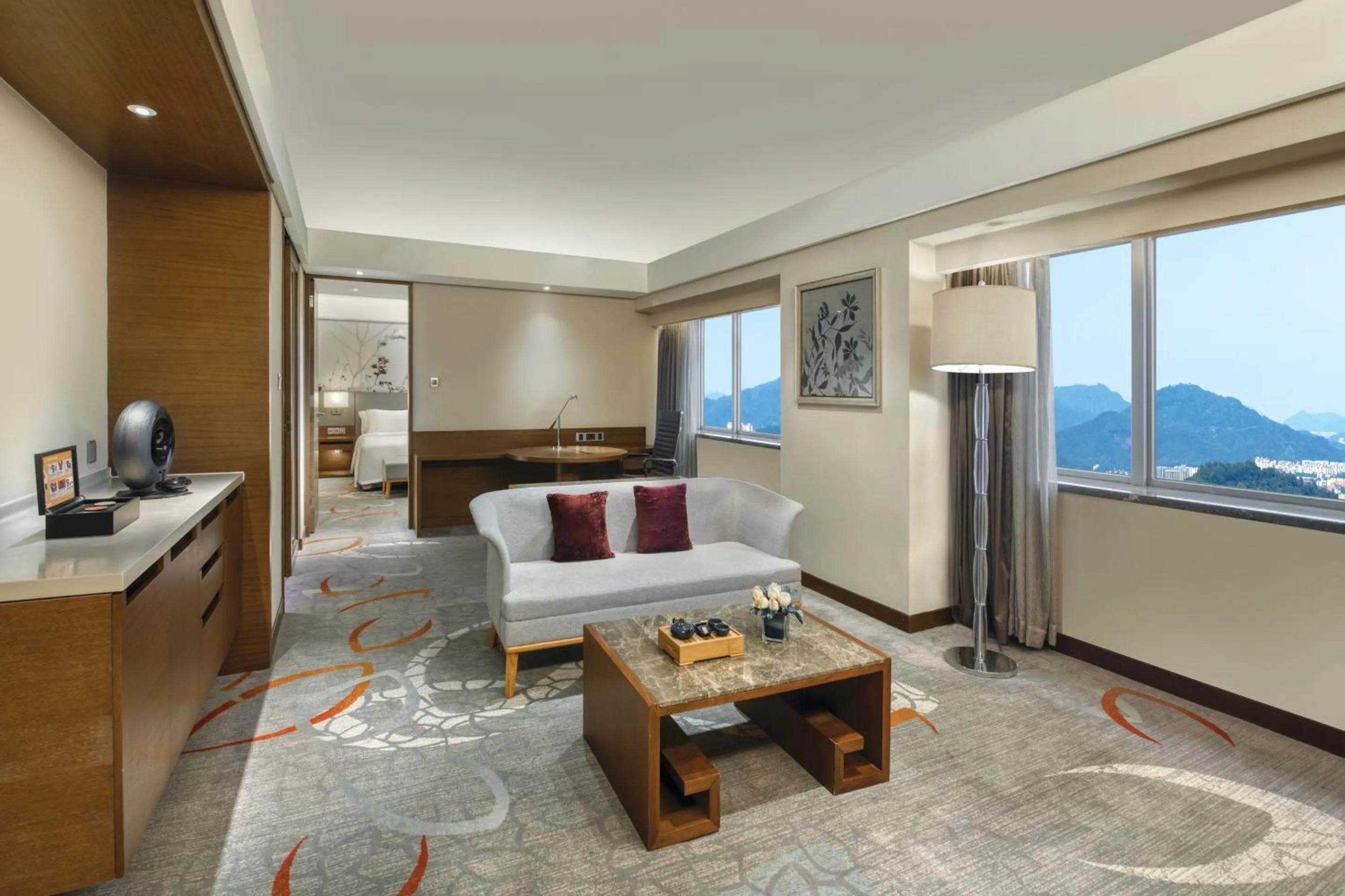 Photo of the whole room, Bed in Crowne Plaza Guangzhou City Centre by IHG