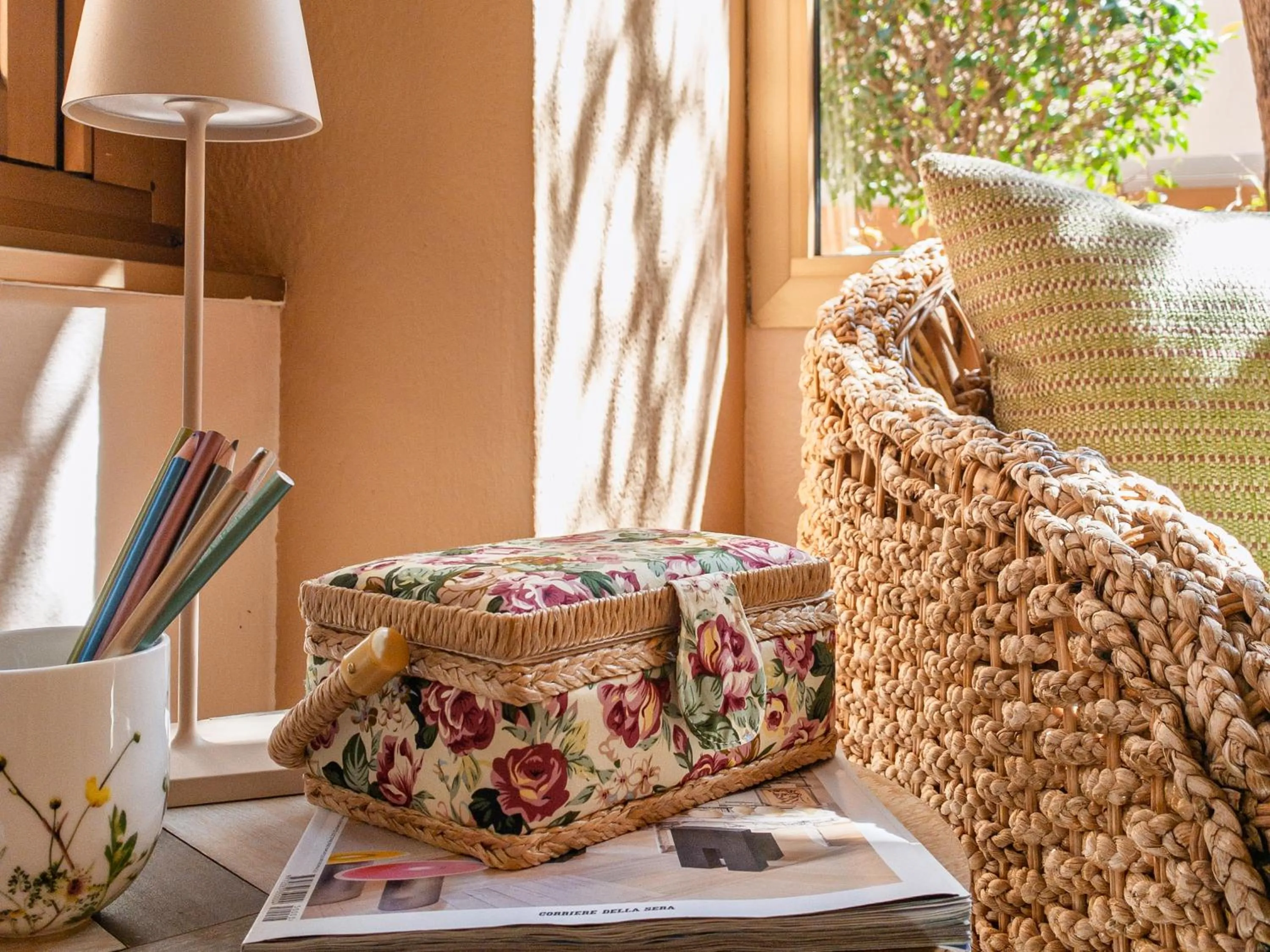 Decorative detail in Hotel Donatella