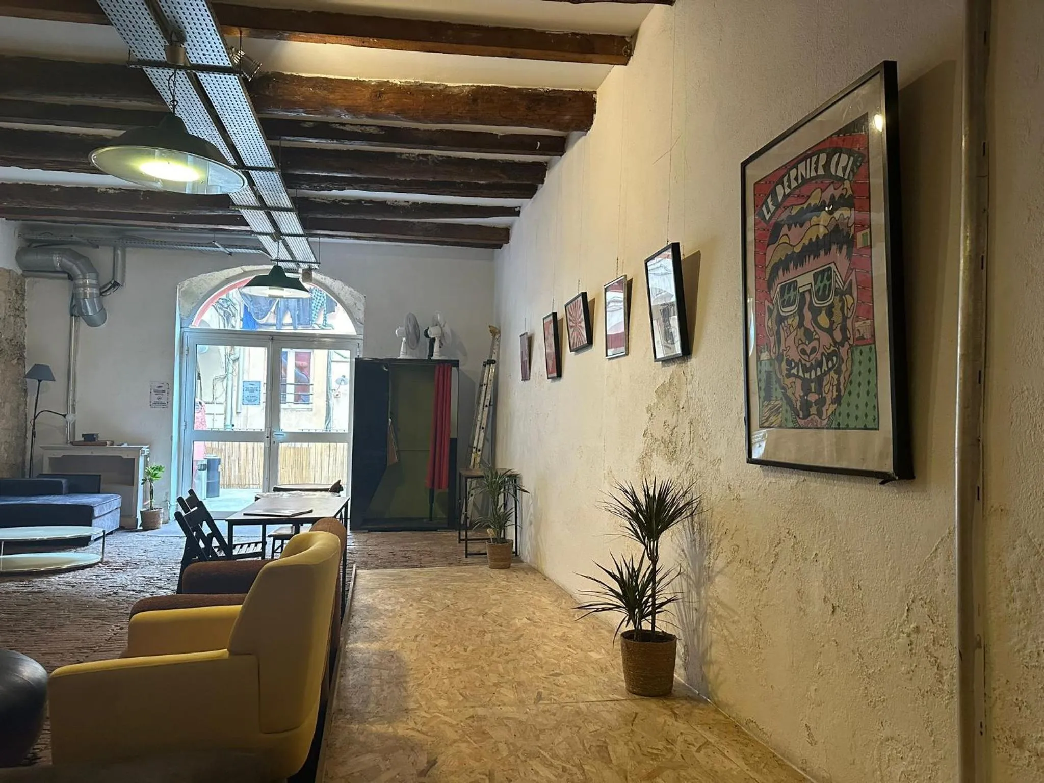 Living room in Hostel Vertigo Vieux-Port