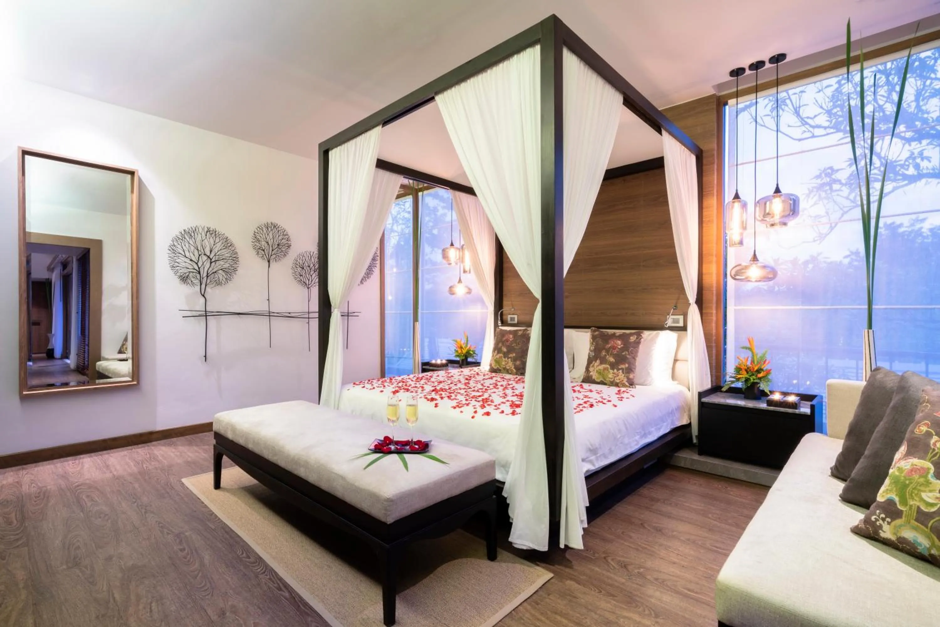 Bedroom, Bed in The Sarojin