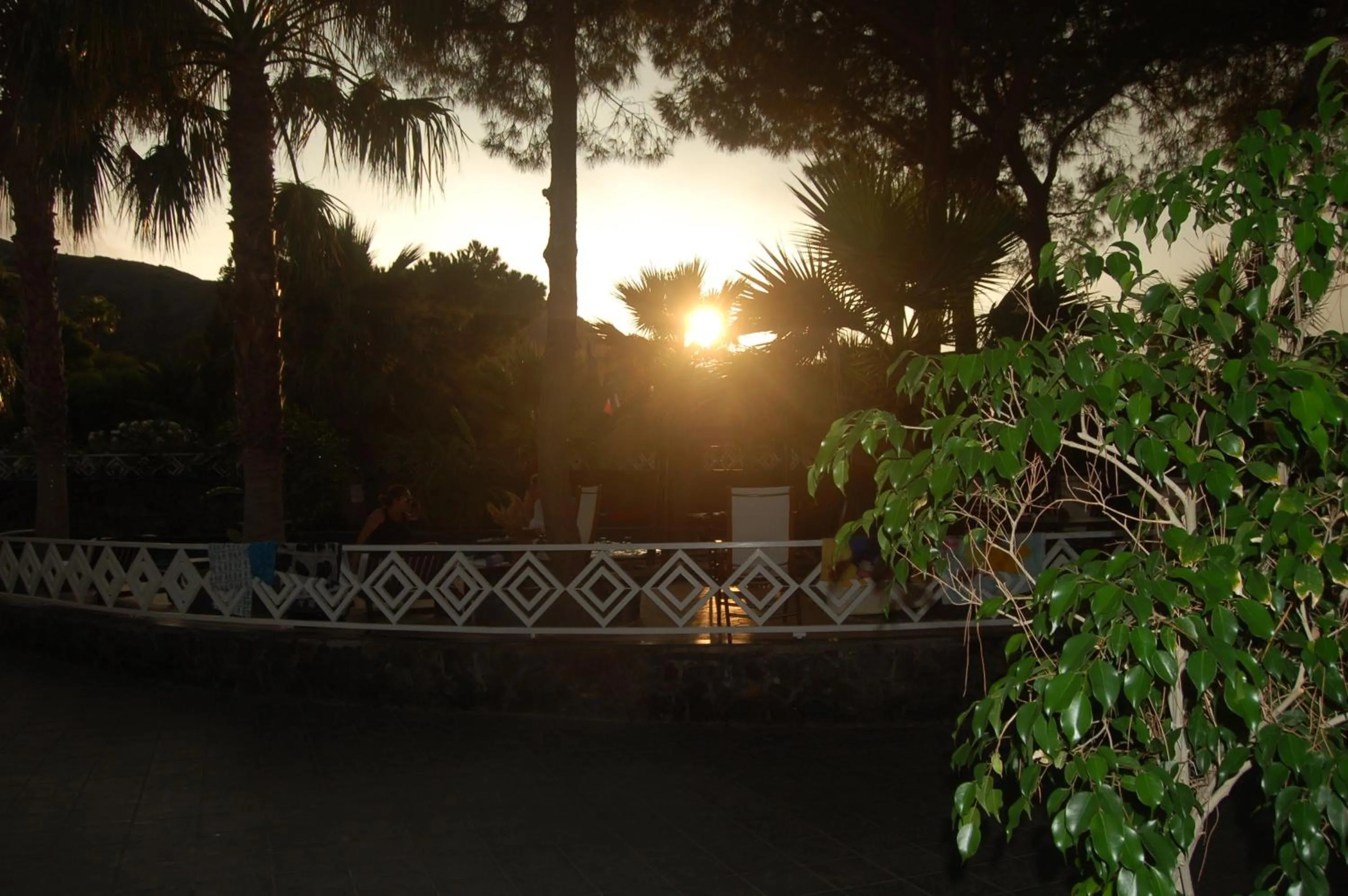 Sunset in Hotel Al Togo Fitness & Relax