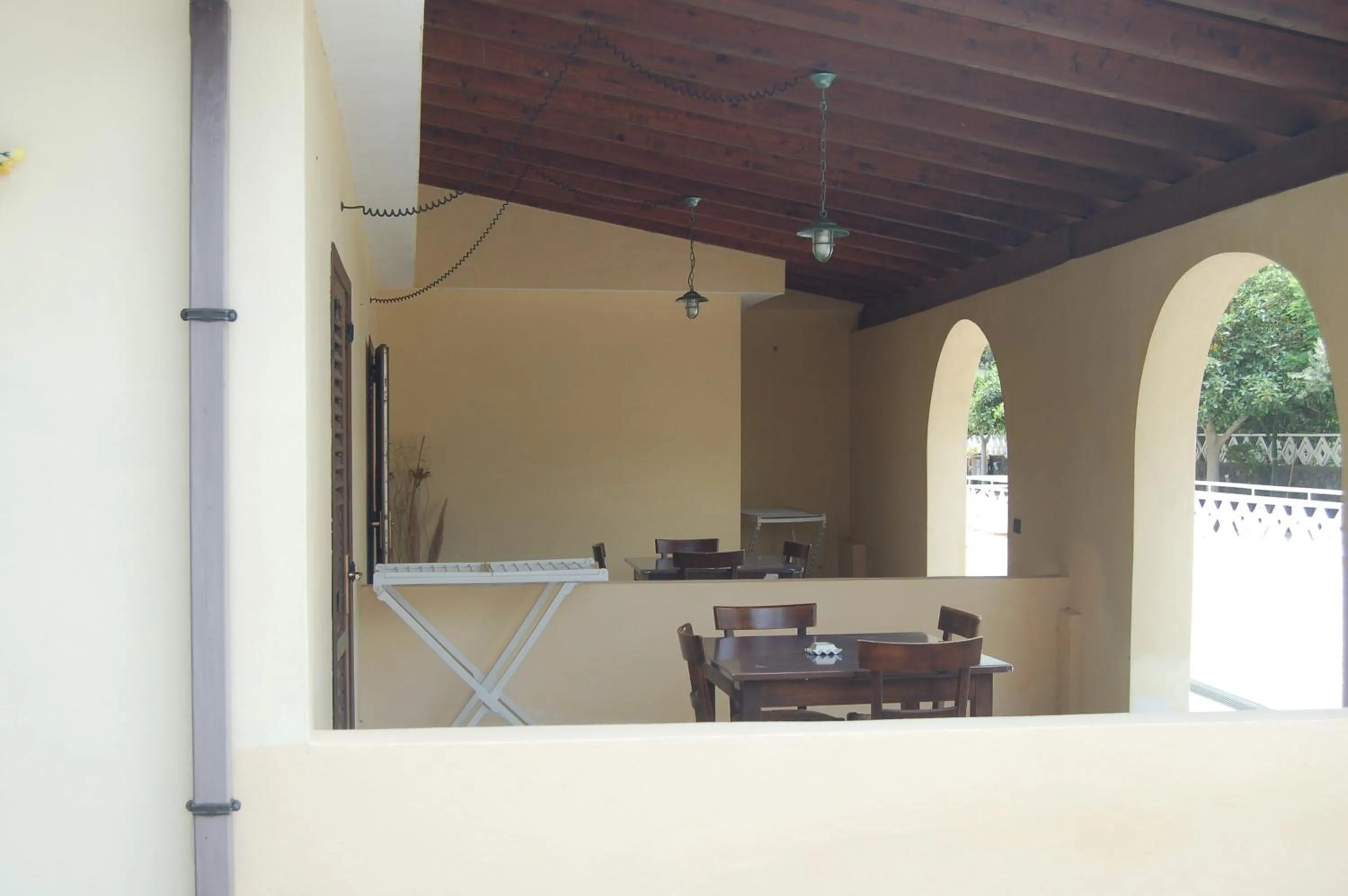 Patio in Hotel Al Togo Fitness & Relax