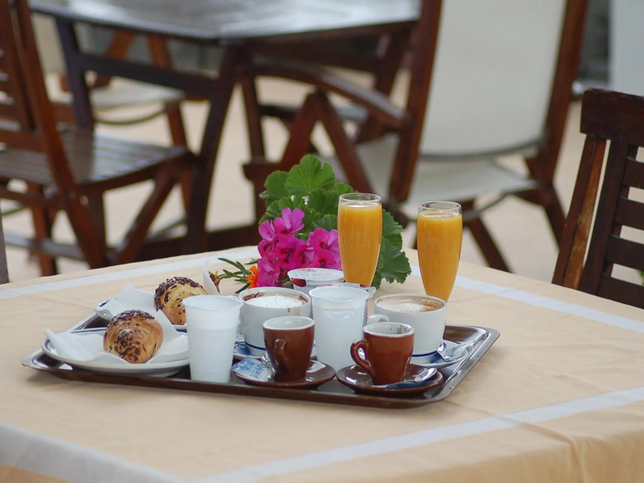 Italian breakfast in Hotel Al Togo Fitness & Relax