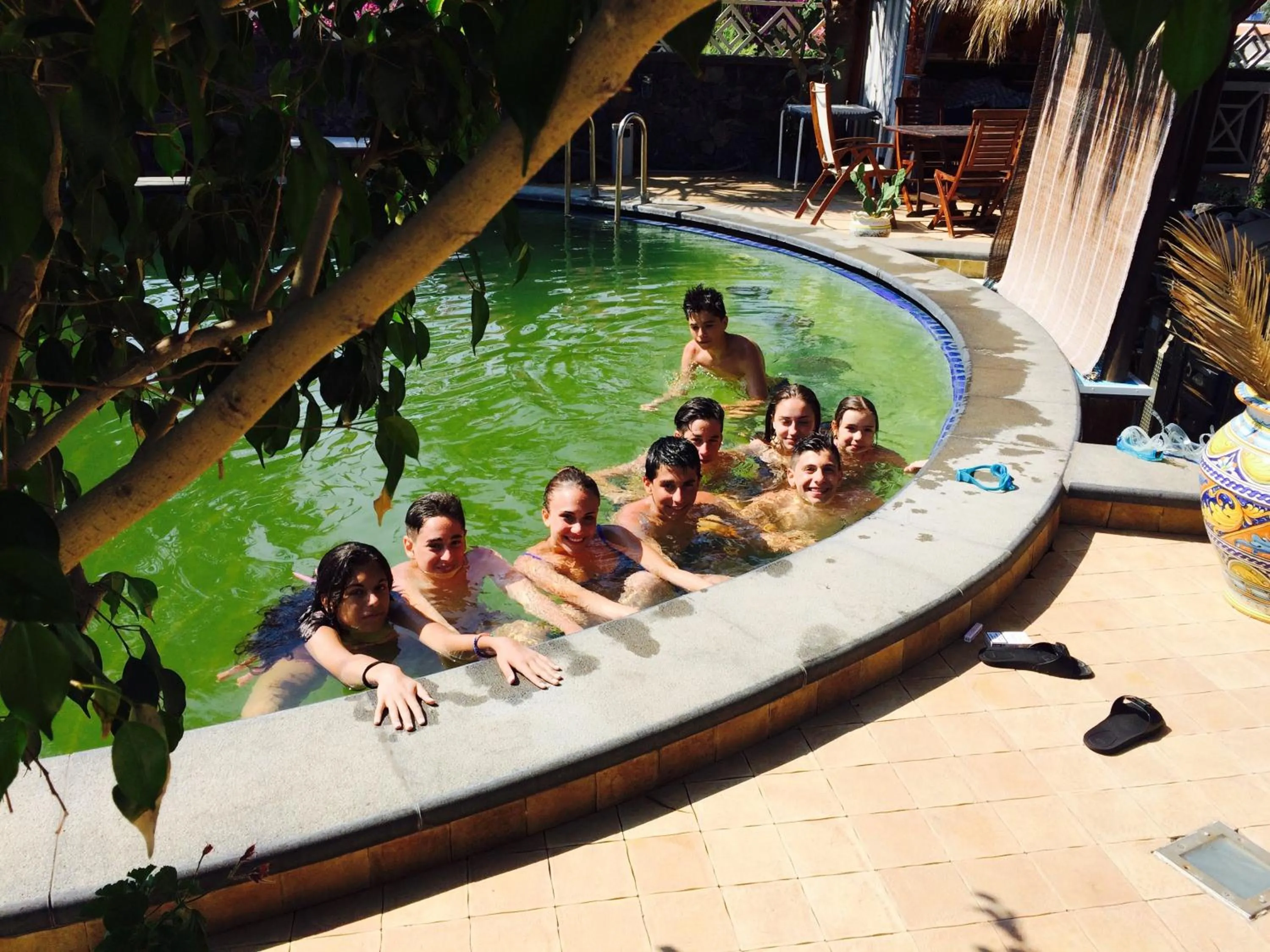 Swimming pool in Hotel Al Togo Fitness & Relax