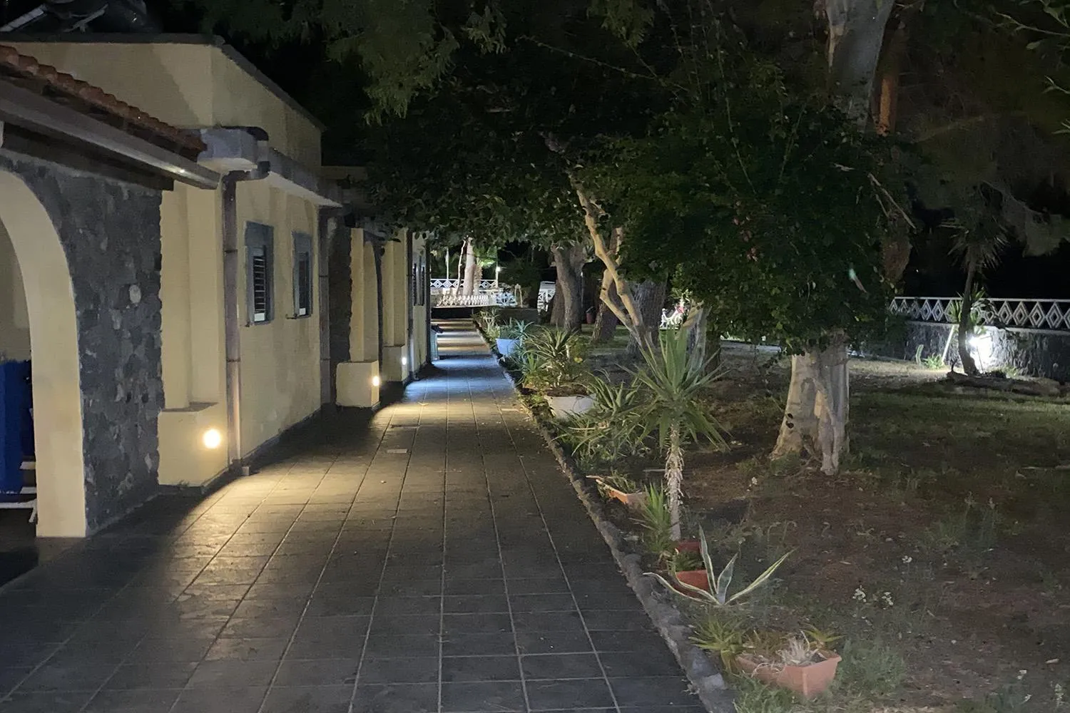 Patio in Hotel Al Togo Fitness & Relax