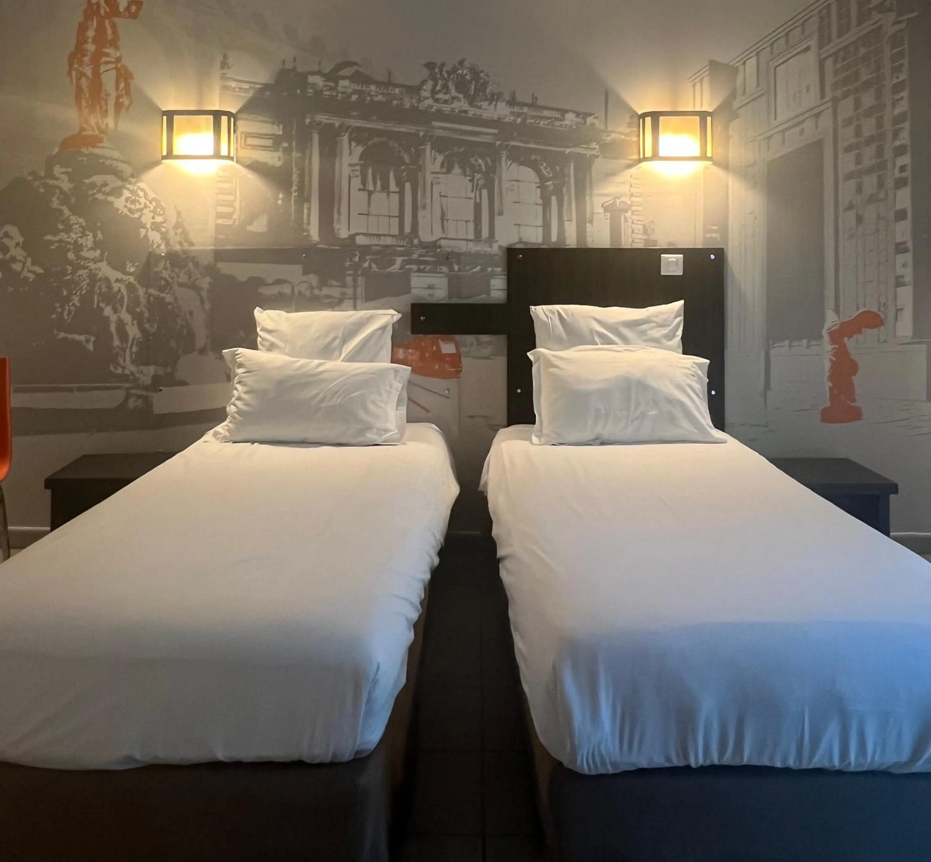 Bed in Lagrange Aparthotel Montpellier Millénaire