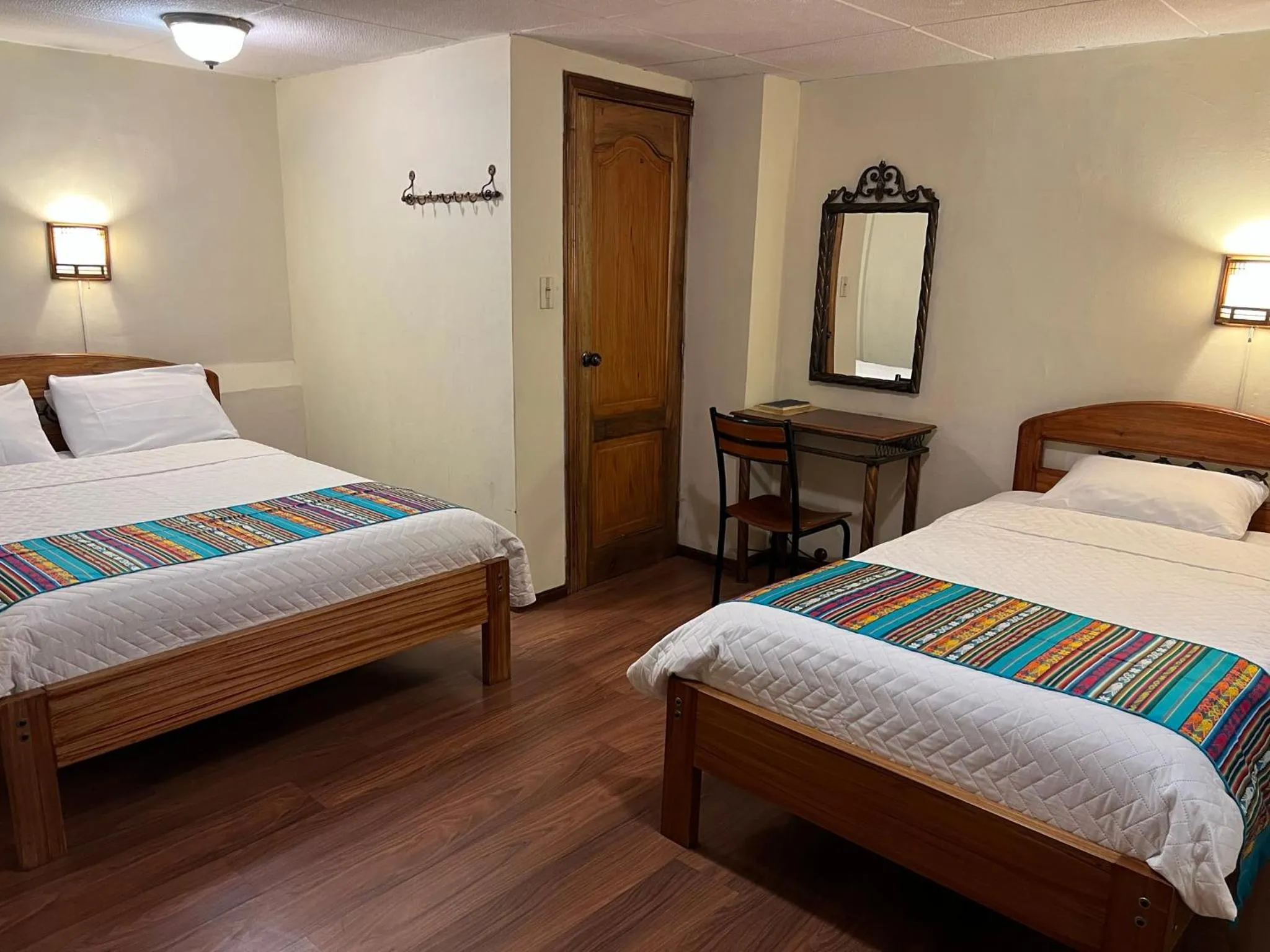 Bed in Mía Leticia B&B