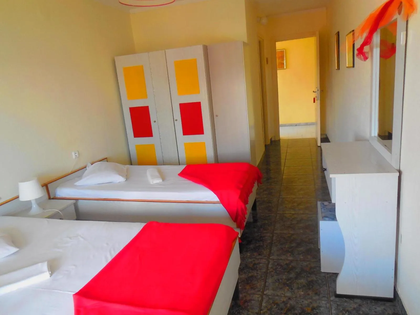 Bed in Hotel Dias Apartment